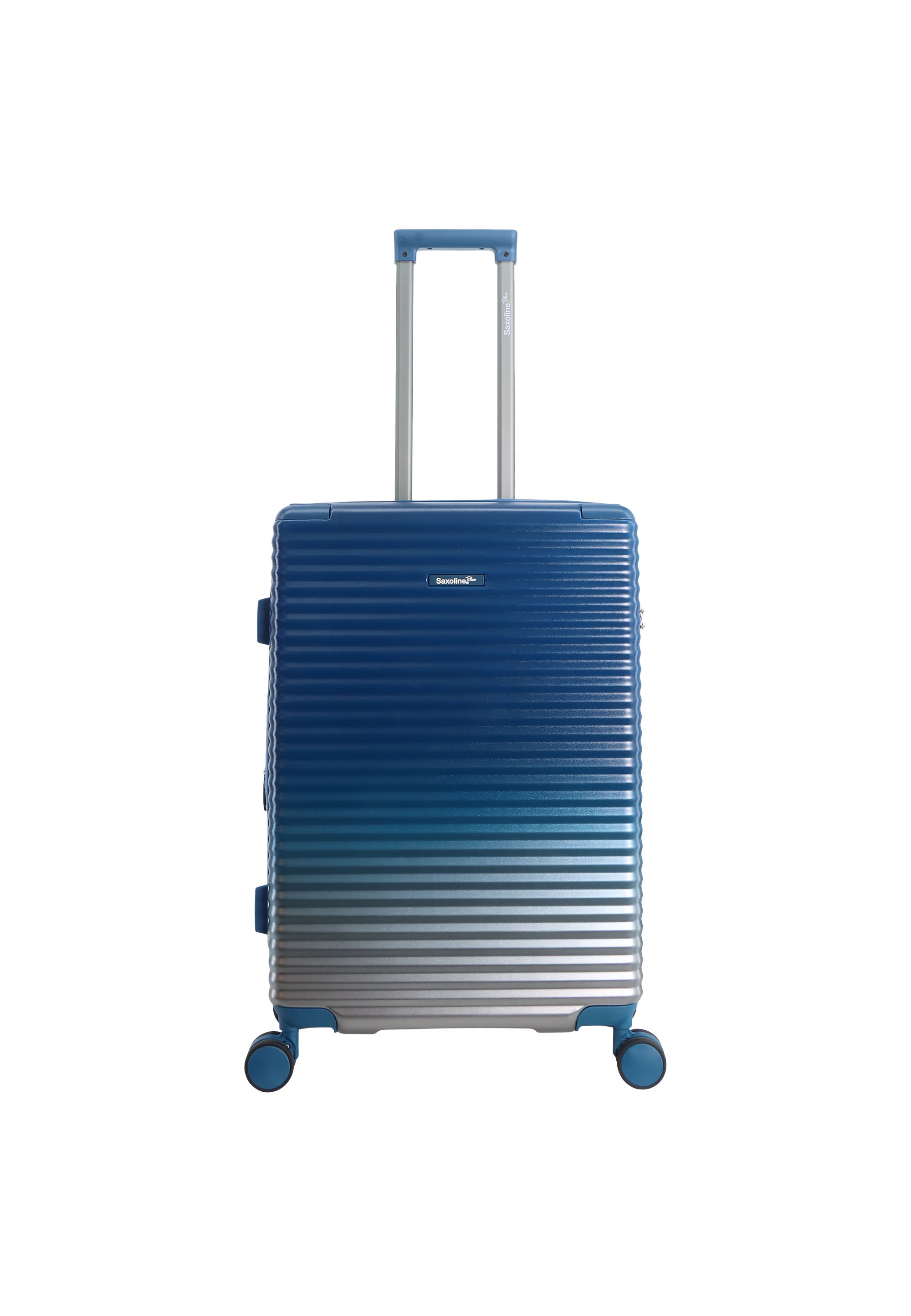 Saxaoline Blue Elite Hartschalenkoffer / Trolley / Reiskoffer - (Medium) Blau