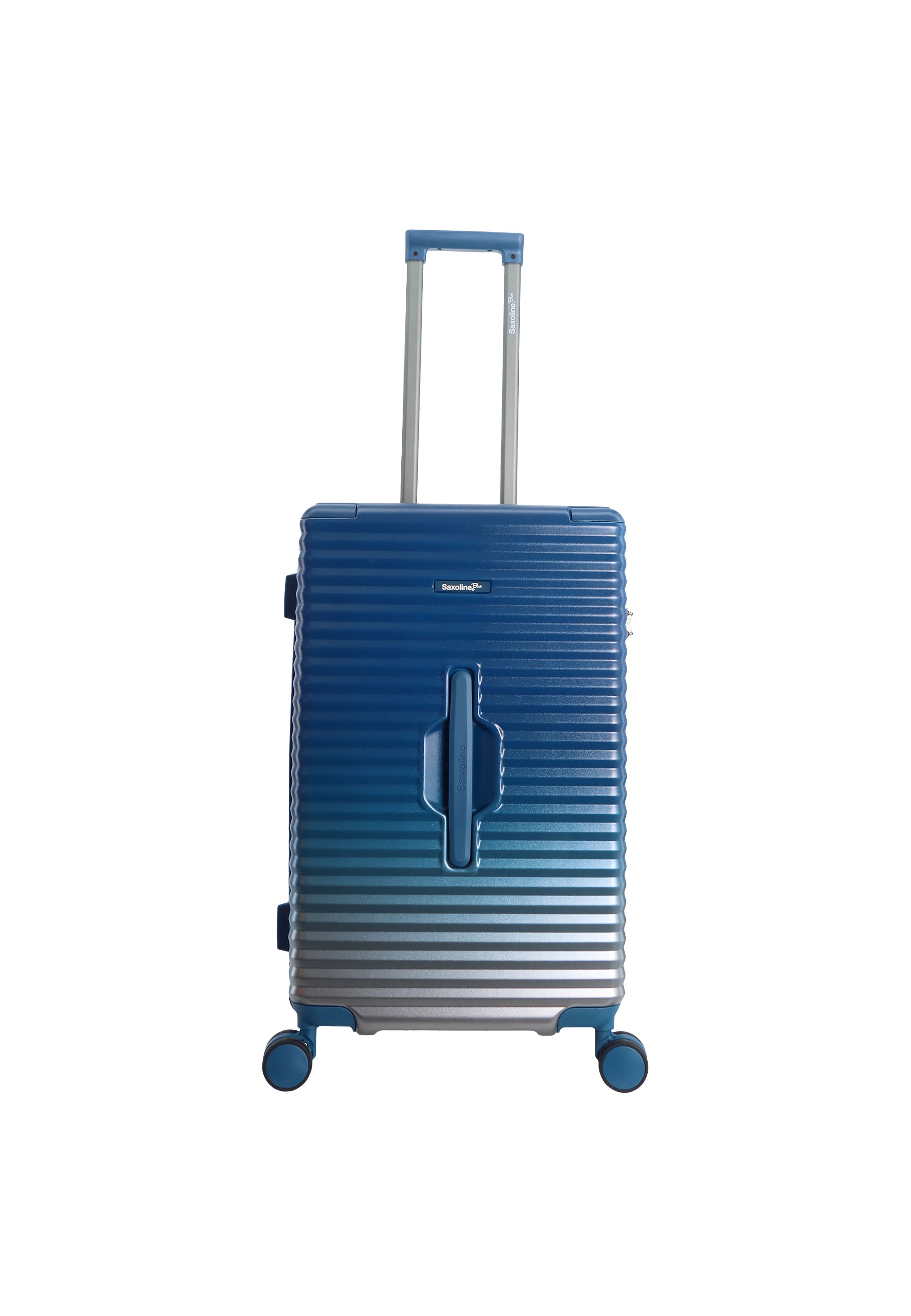 Saxoline Blue Elite Trunk Hartschalenkoffer / Trolley / Reiskoffer - (Medium) Blau