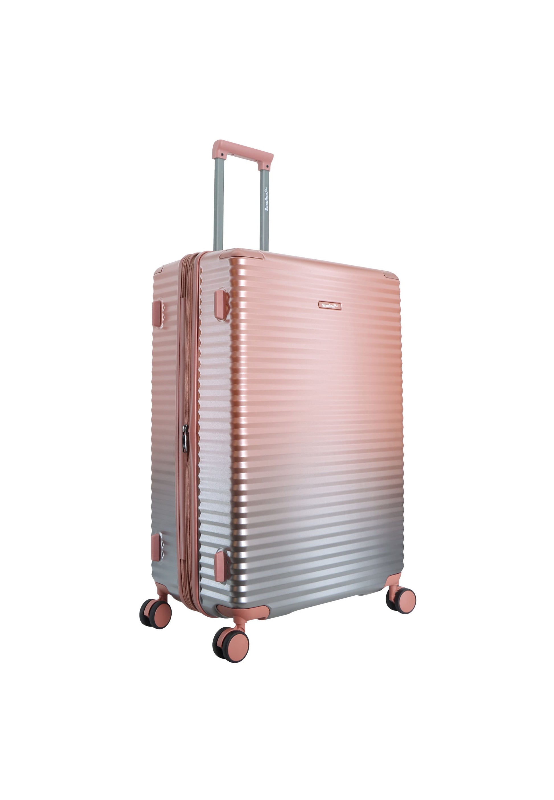 Saxoline Blue Elite Hartschalenkoffer / Trolley / Reiskoffer - (Large) Rosa