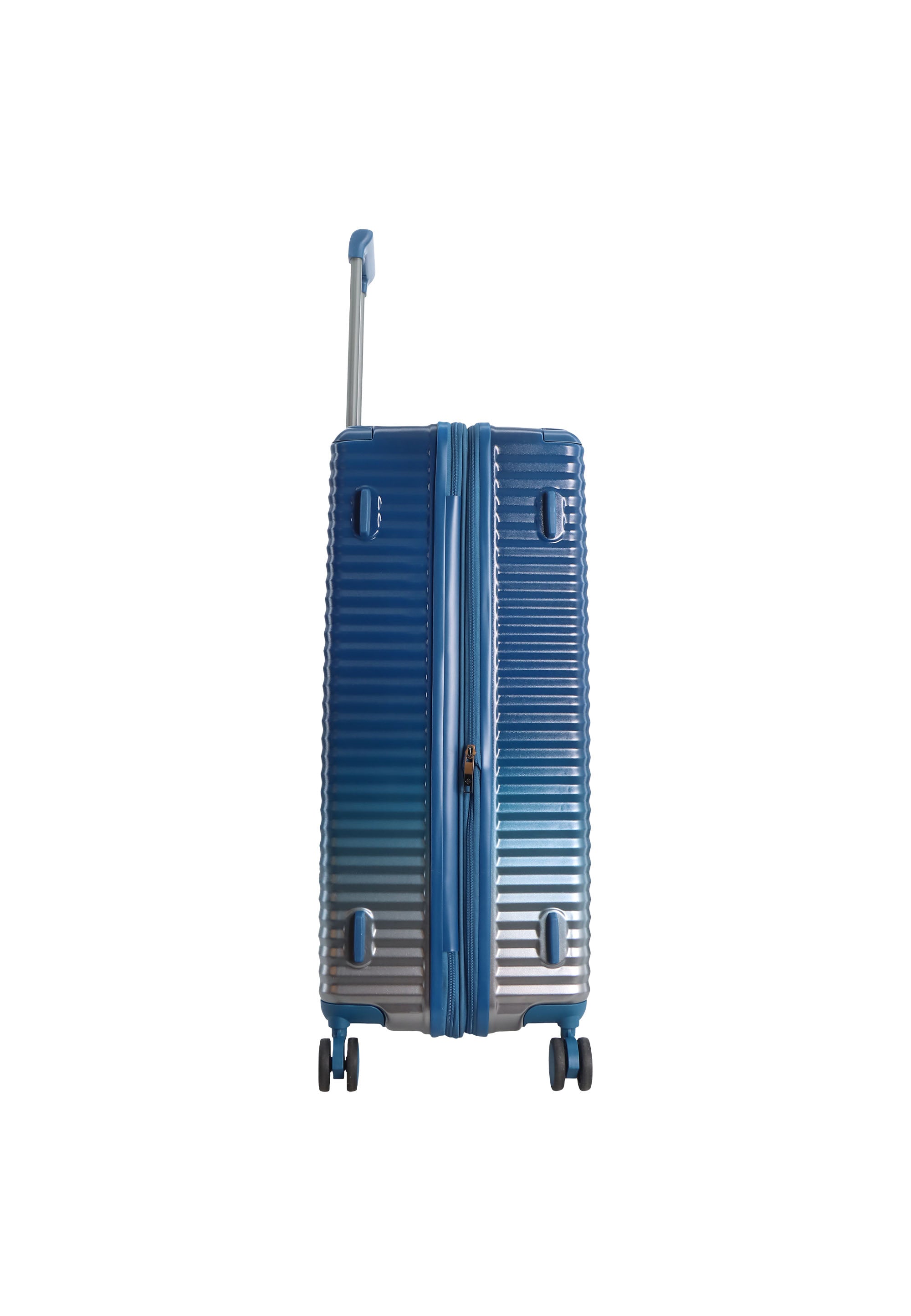 Saxaoline Blue Elite Hartschalenkoffer / Trolley / Reiskoffer - (Large) Blau