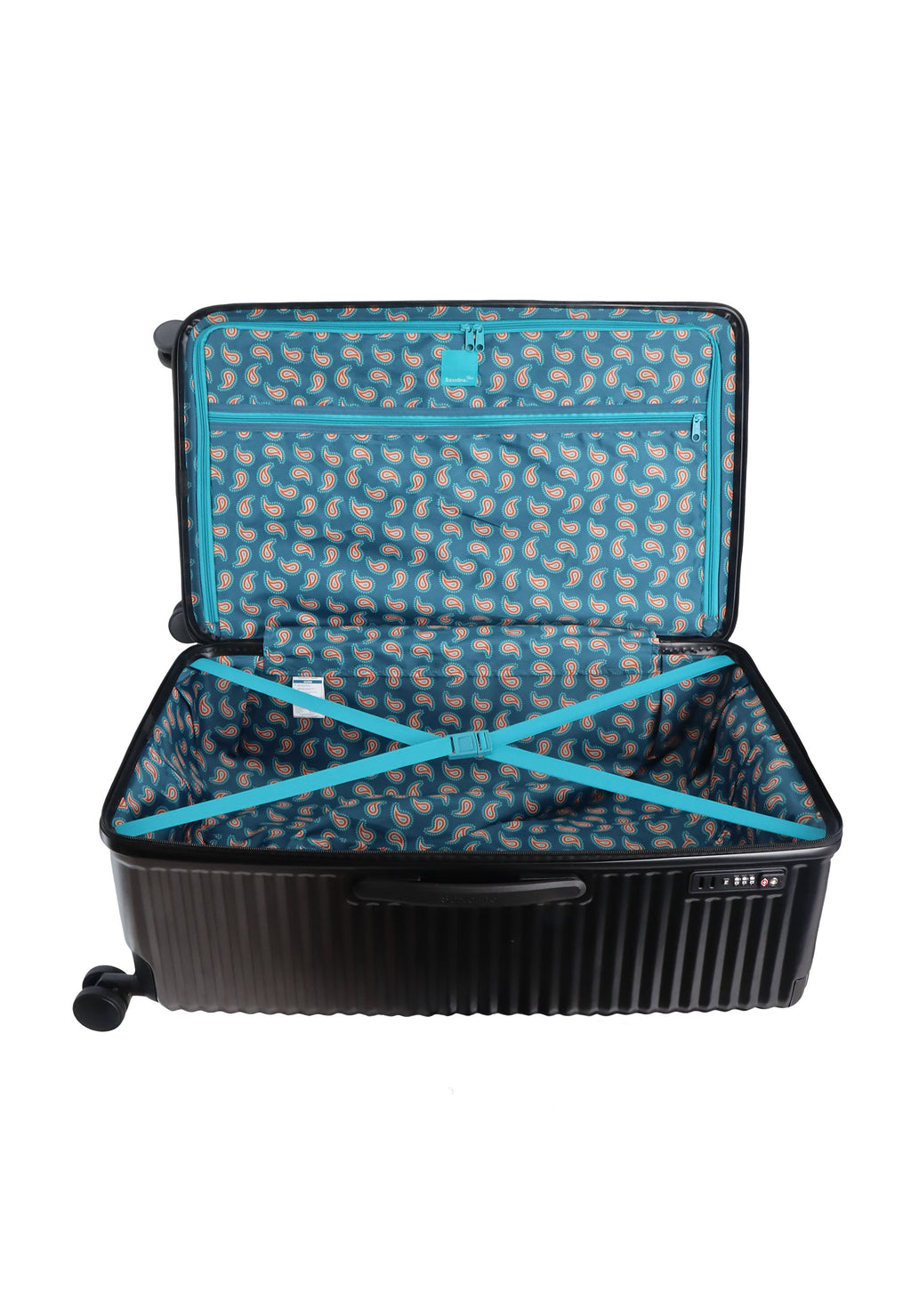 Saxoline Blue Elite Trunk Hartschalenkoffer / Trolley / Reiskoffer - (Large) Schwarz