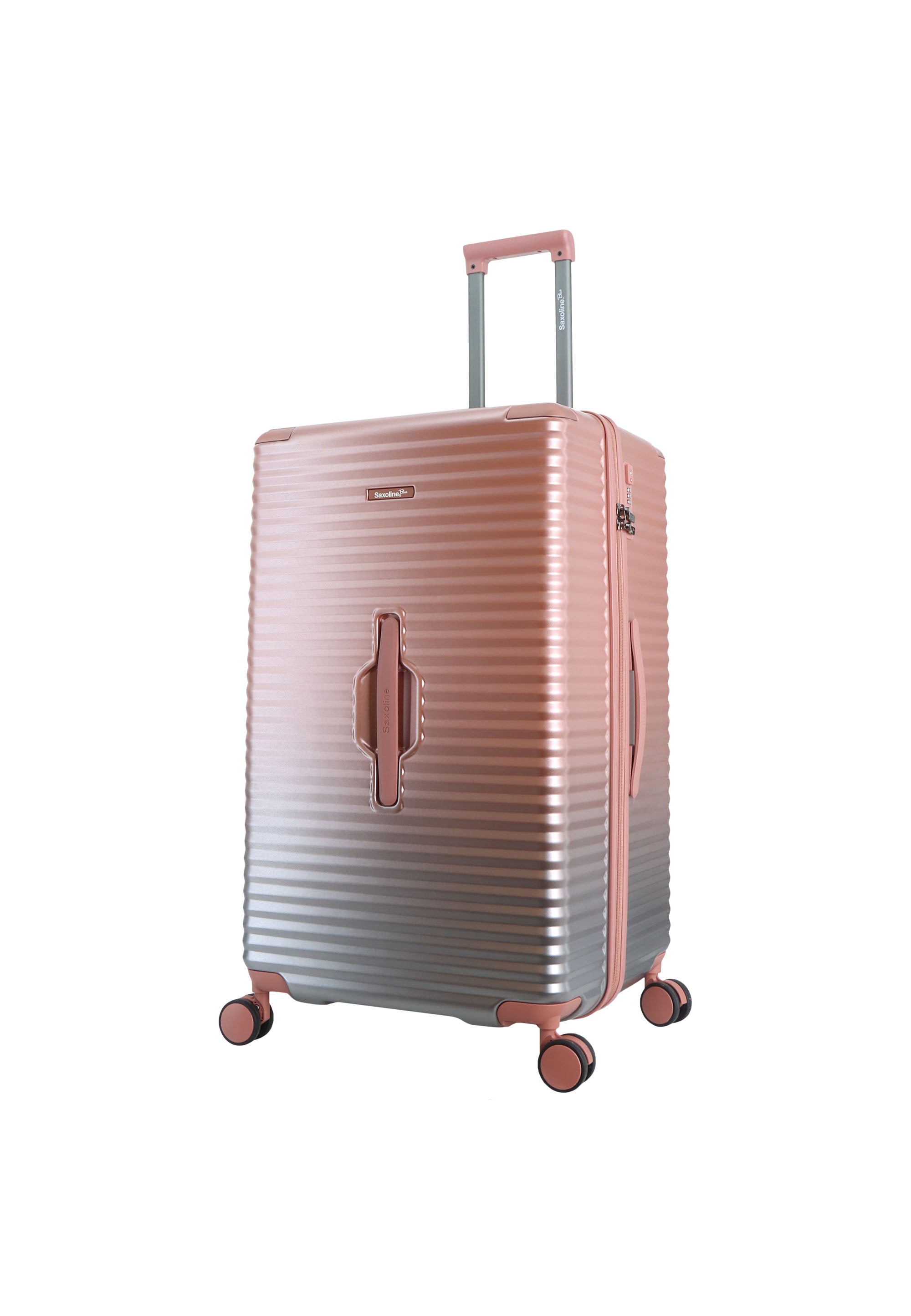 Saxaoline Blue Elite Trunk Hartschalenkoffer / Trolley / Reiskoffer - (Large) Rosa