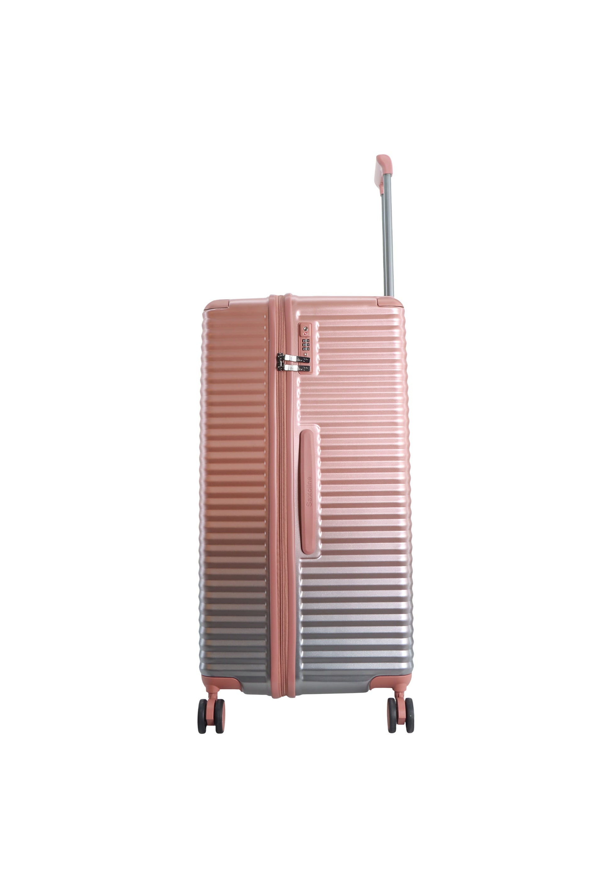 Saxoline Blue Elite Trunk Hartschalenkoffer / Trolley / Reiskoffer - (Large) Rosa