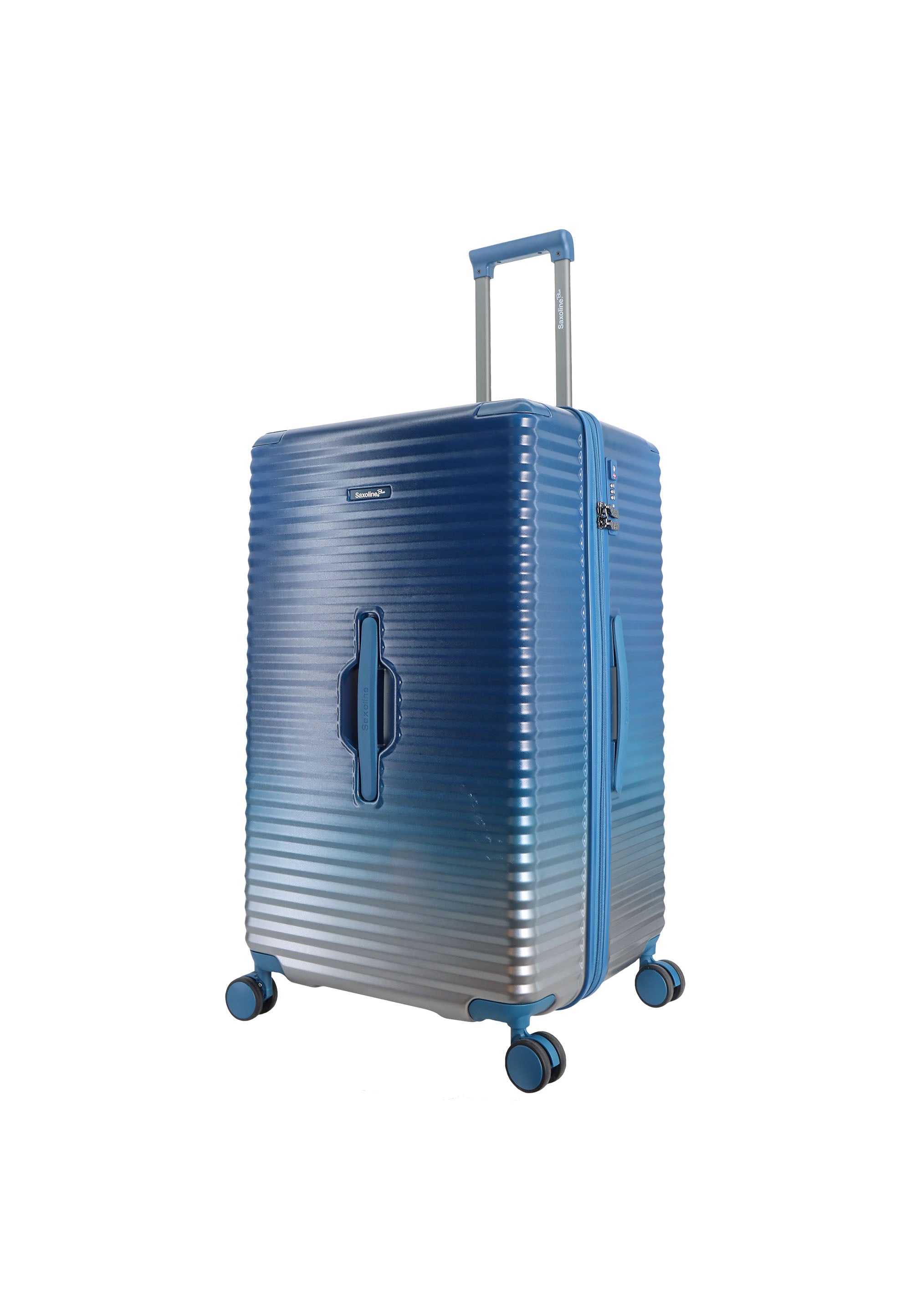 Saxaoline Blue Elite Trunk Hartschalenkoffer / Trolley / Reiskoffer - (Large) Blau