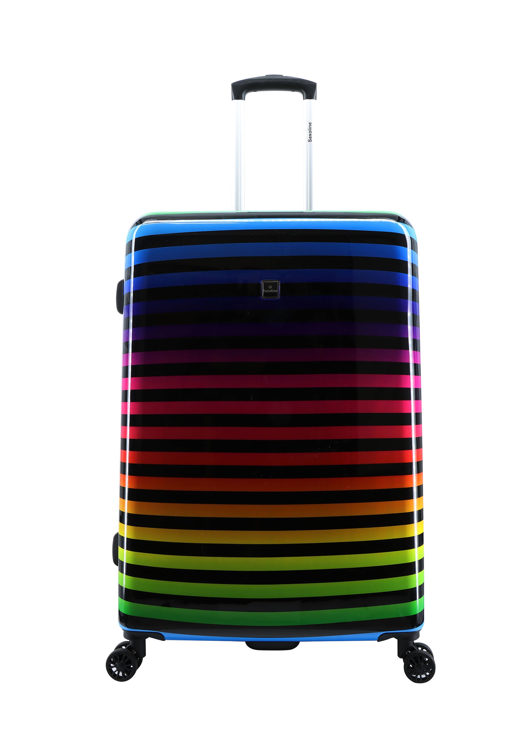 Reisekofferset Color Strip Trolleyset mit Streifen 3er Kofferset von Saxoline
