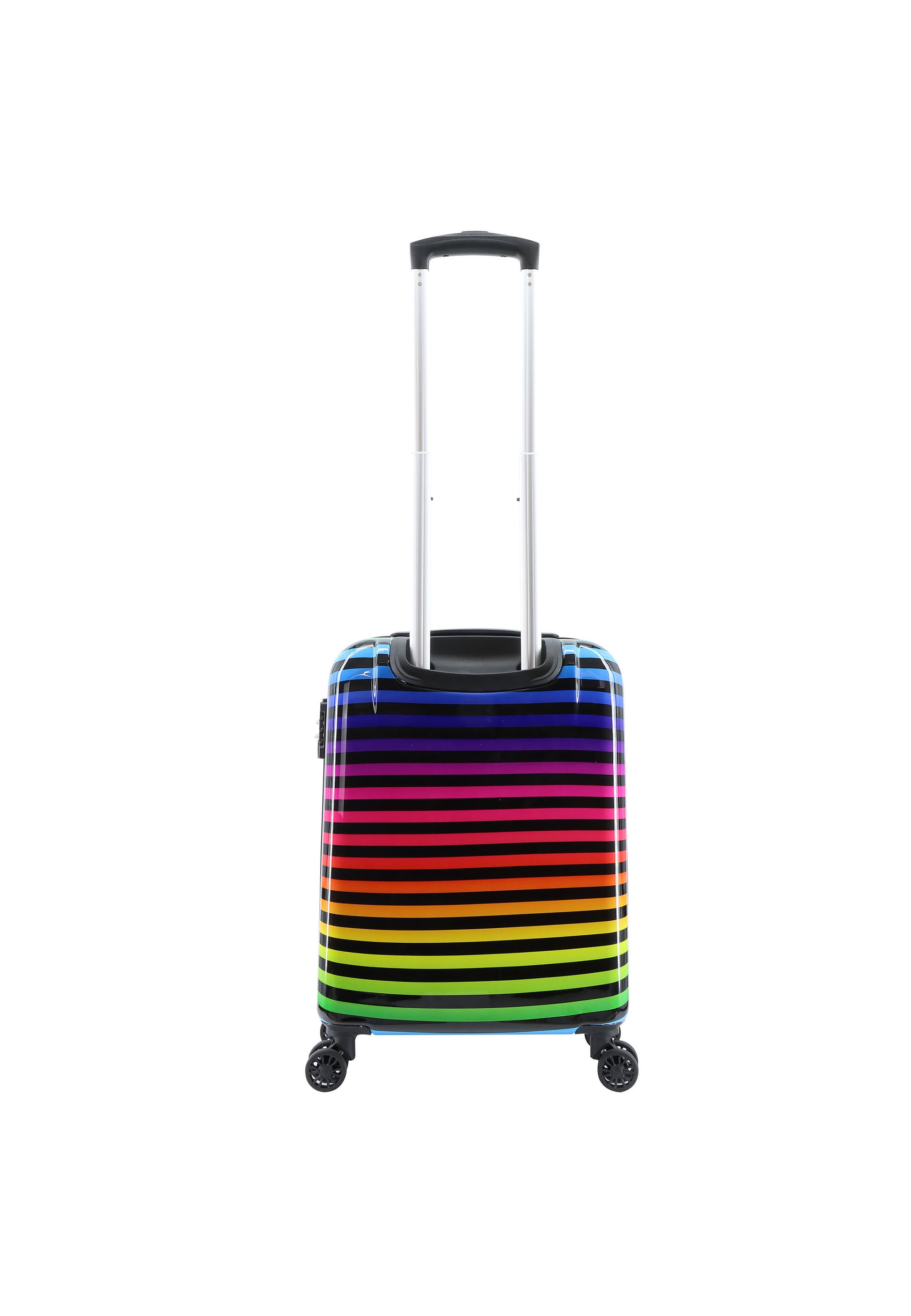 Saxoline - Color Strip Handgepäck Hartschalenkoffer / Trolley / Reisekoffer - 54 cm - (Small)