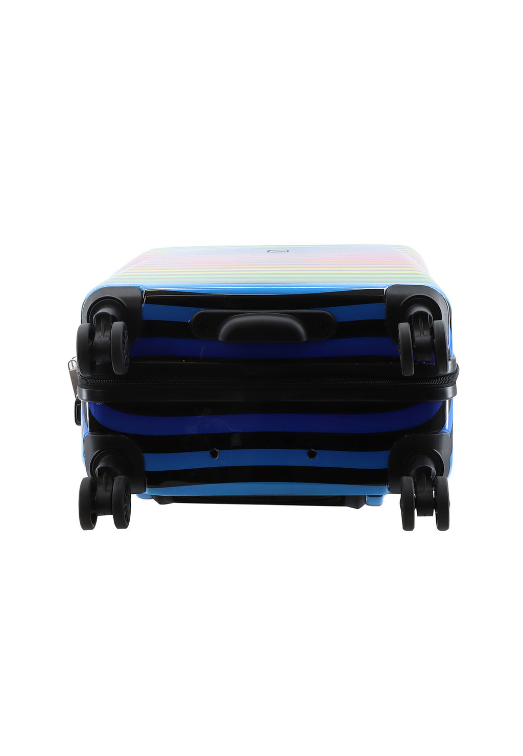 Saxoline - Color Strip Handgepäck Hartschalenkoffer / Trolley / Reisekoffer - 54 cm - (Small)