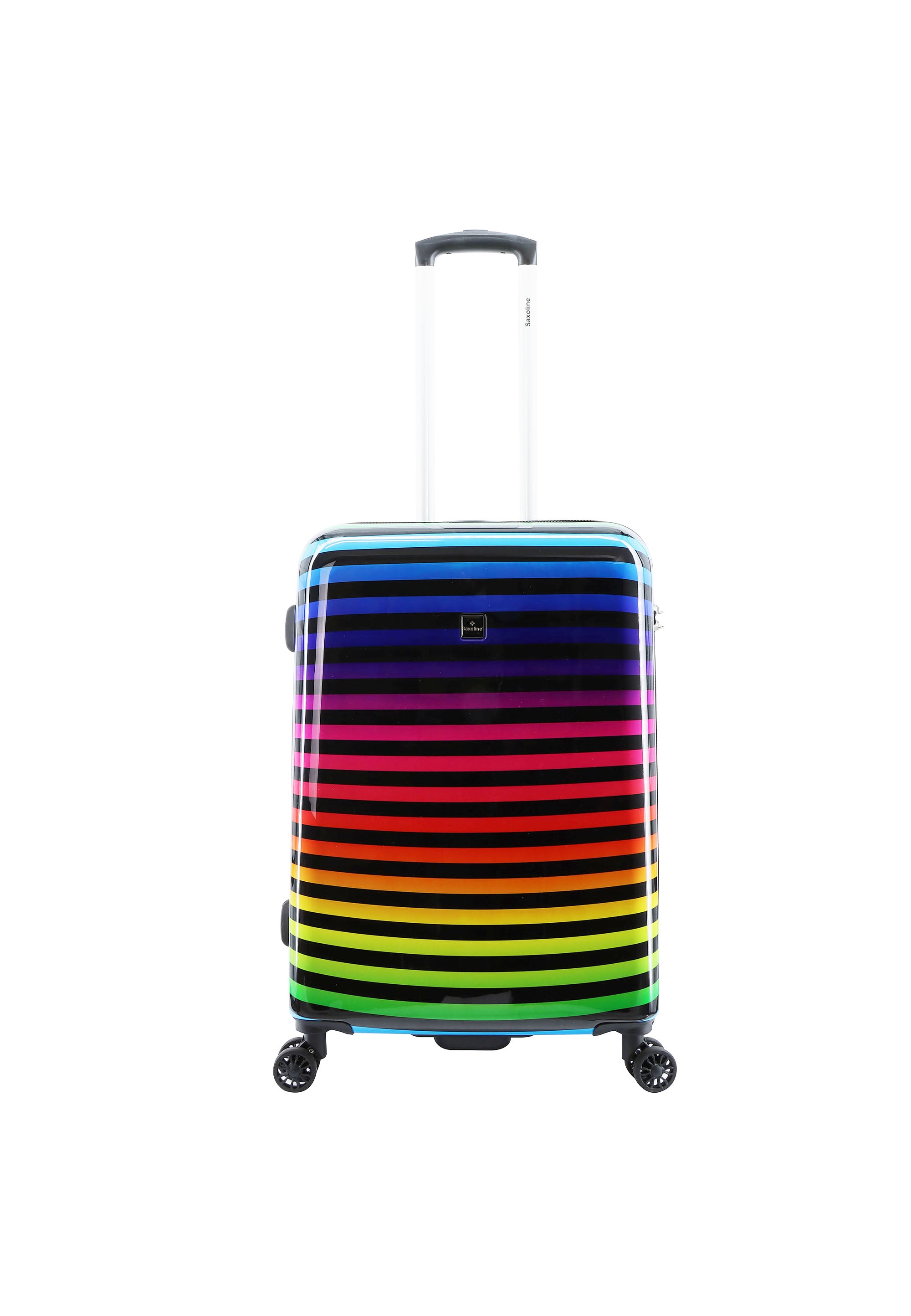 Saxoline - Color Strip Hartschalen-Kofferset / Trolley-Set / Reisekofferset - (S/M/L)