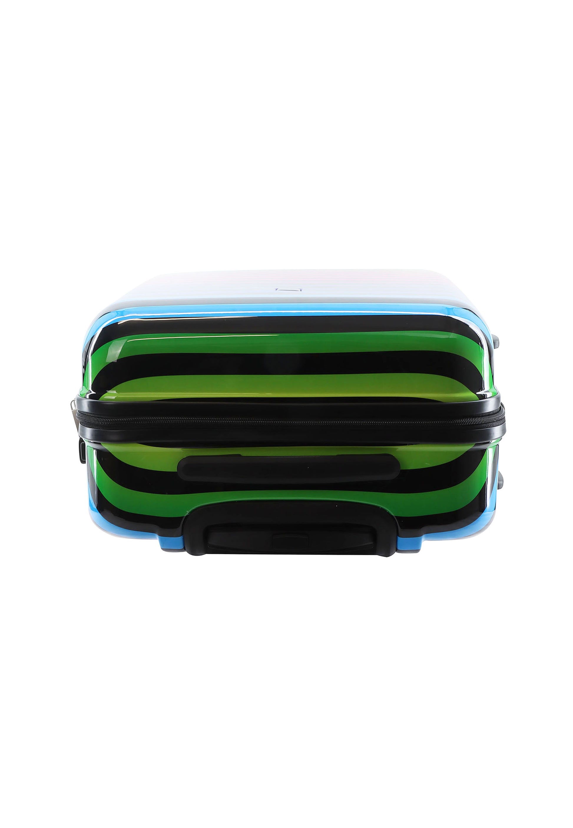 Saxoline - Color Strip Hartschalenkoffer / Trolley / Reisekoffer - 67 cm - (Medium)