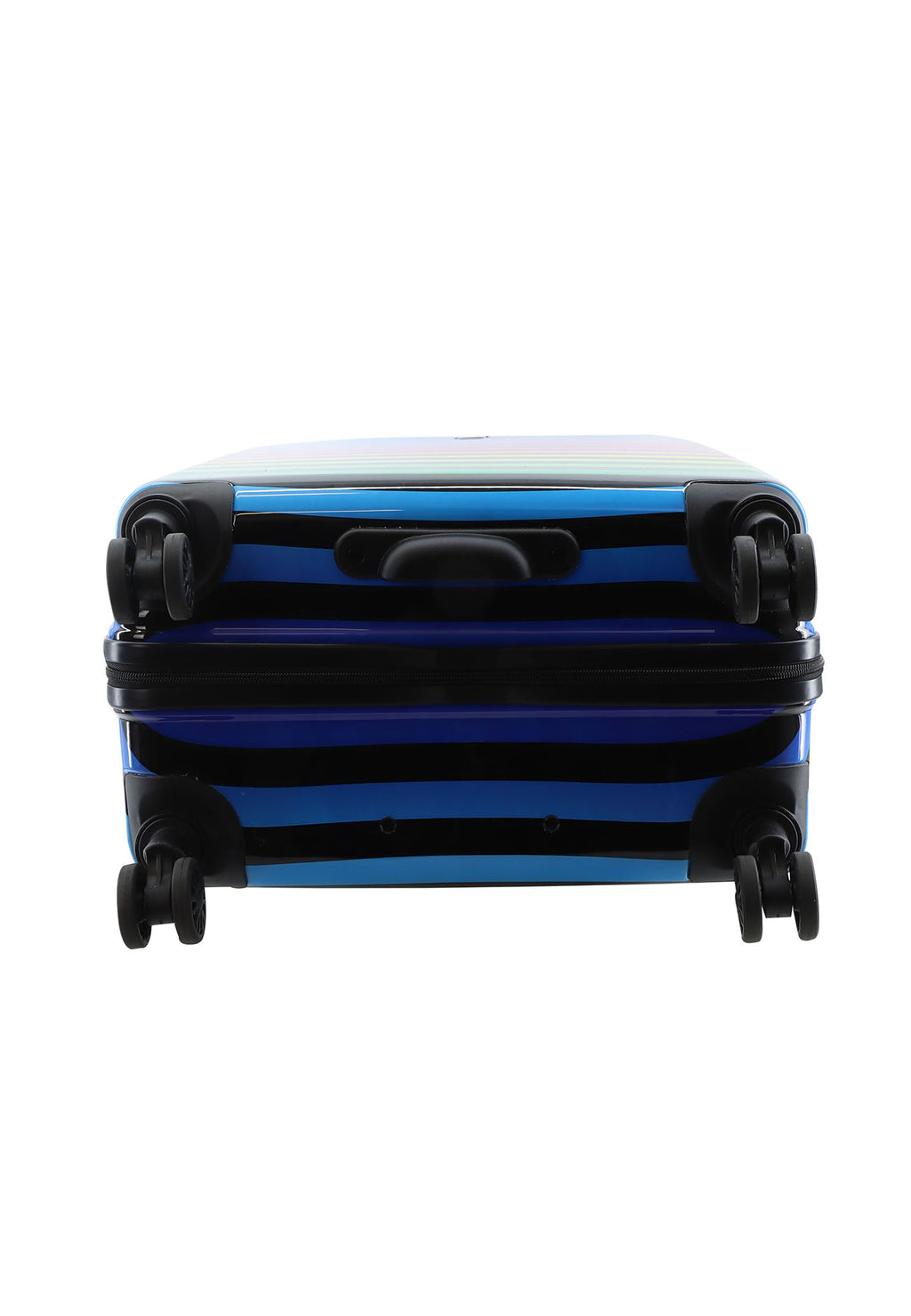 Saxoline - Color Strip Hartschalenkoffer / Trolley / Reisekoffer - 67 cm - (Medium)