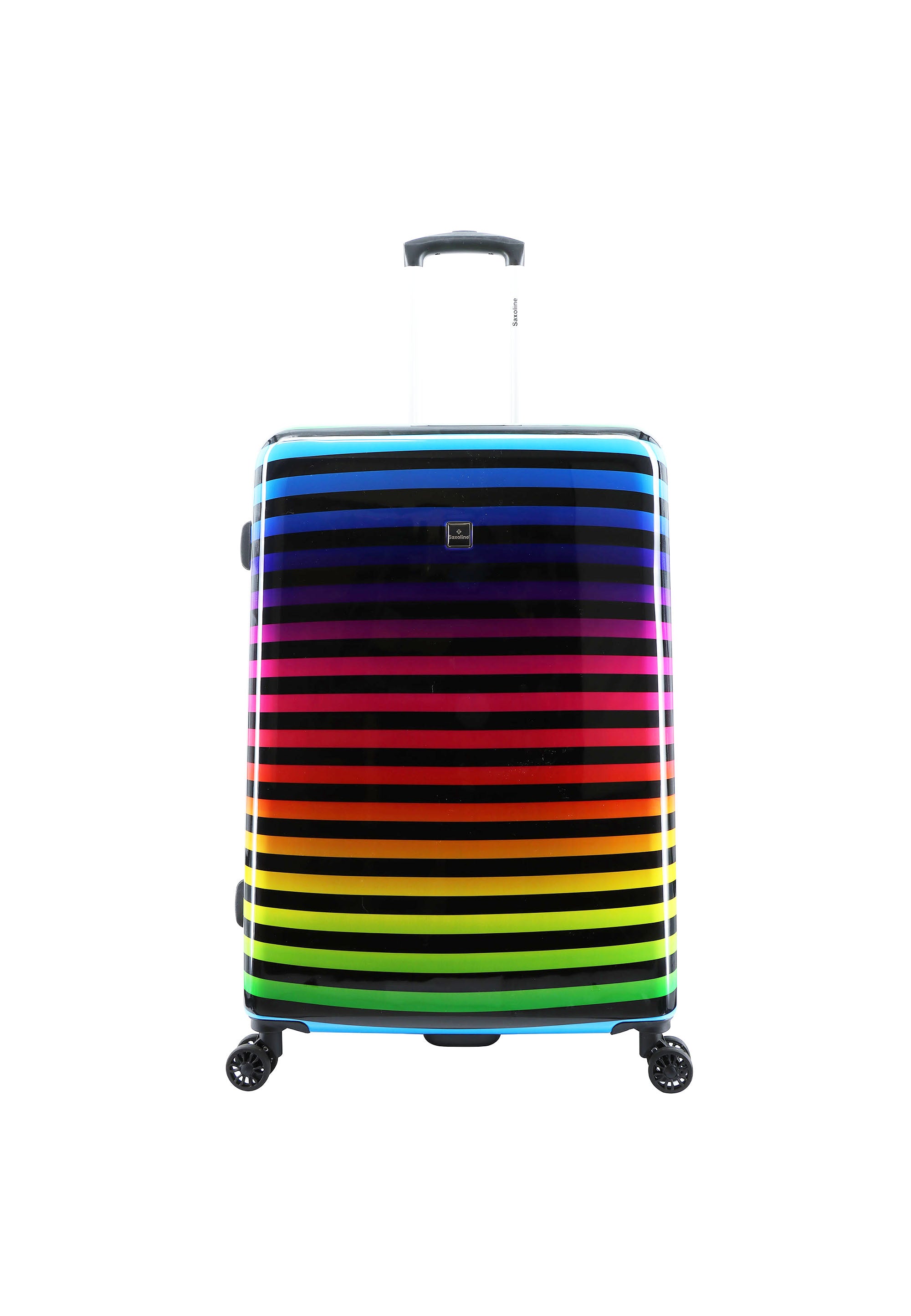 Saxoline - Color Strip Hartschalen-Kofferset / Trolley-Set / Reisekofferset - (S/M/L)