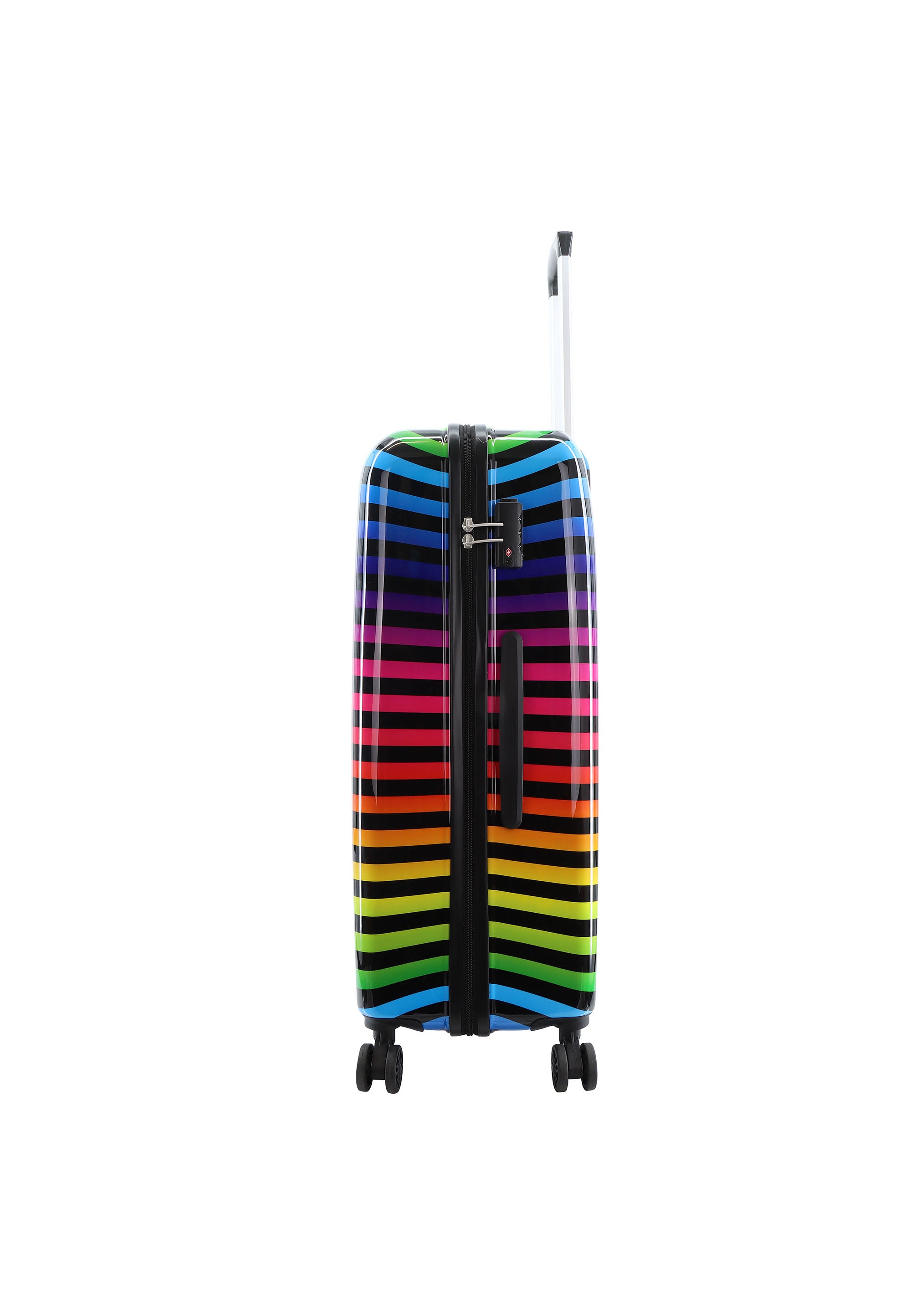 Saxoline - Color Strip Hartschalen-Kofferset / Trolley-Set / Reisekofferset - (S/M/L)