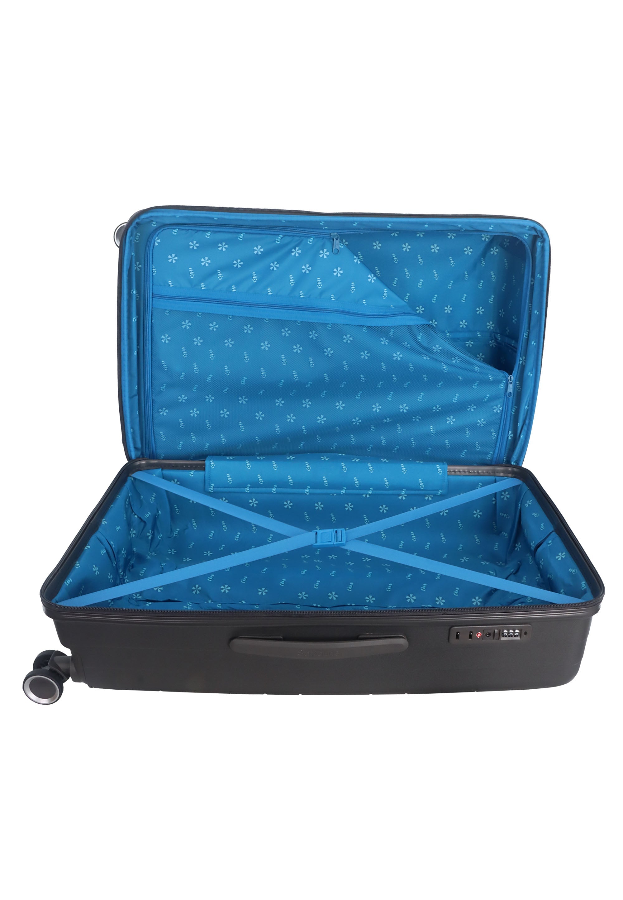 Saxaoline Blue Resort Hartschalenkoffer set / Trolley set / Reiskoffer set - (S/M/L) Anthrazit