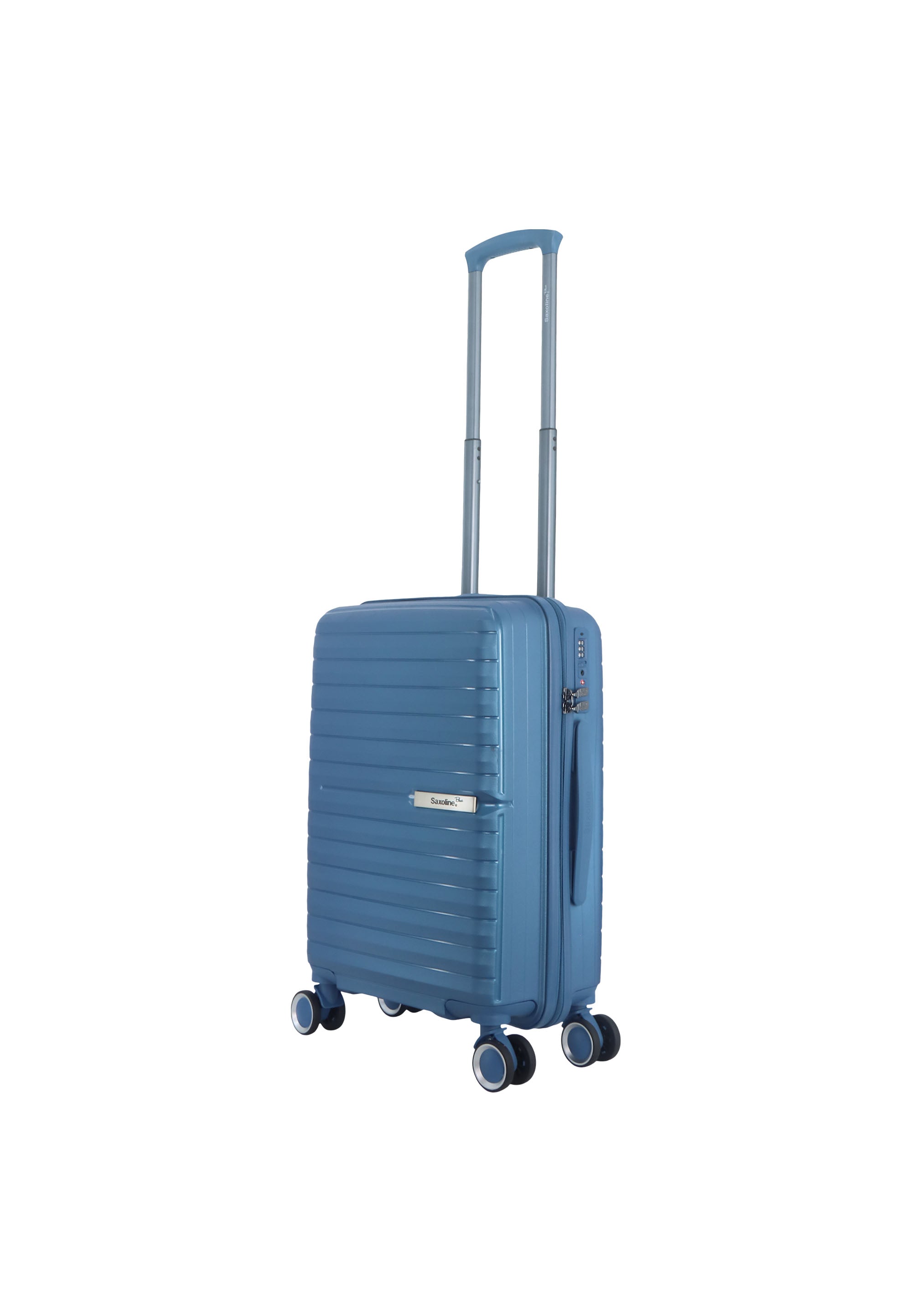 Saxaoline Blue Resort Handgepäck Hartschalenkoffer / Trolley / Reiskoffer - (Small) Blau