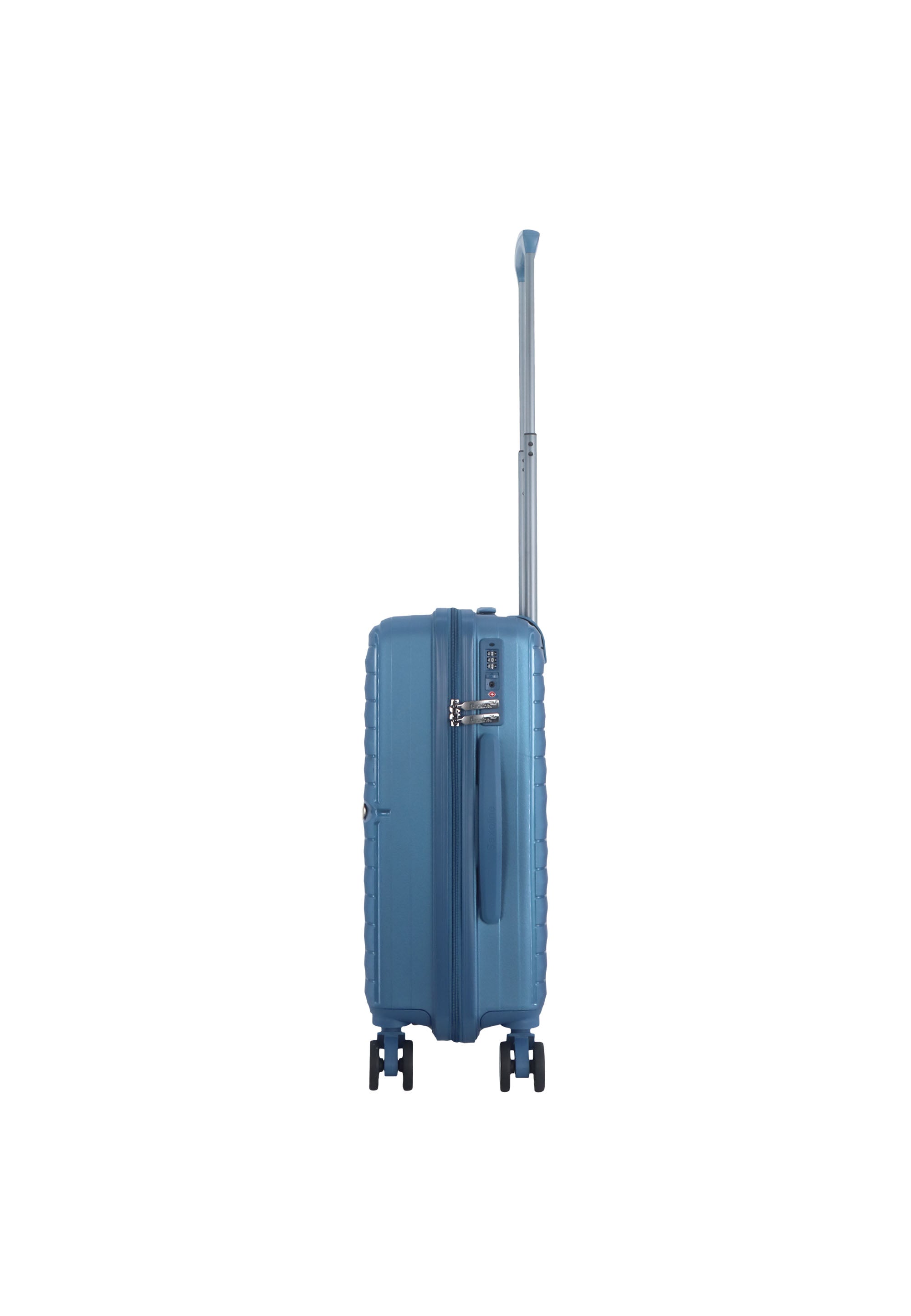 Saxaoline Blue Resort Handgepäck Hartschalenkoffer / Trolley / Reiskoffer - (Small) Blau