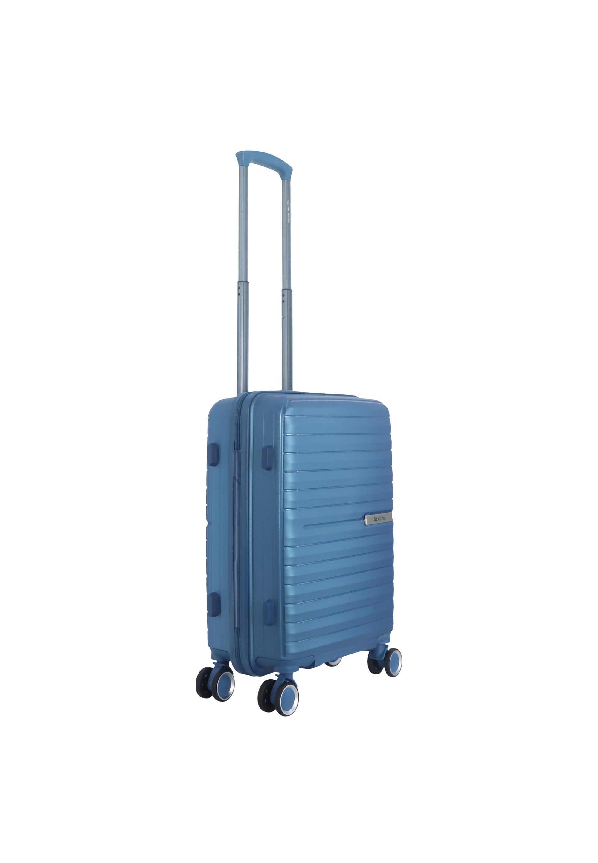 Saxaoline Blue Resort Handgepäck Hartschalenkoffer / Trolley / Reiskoffer - (Small) Blau