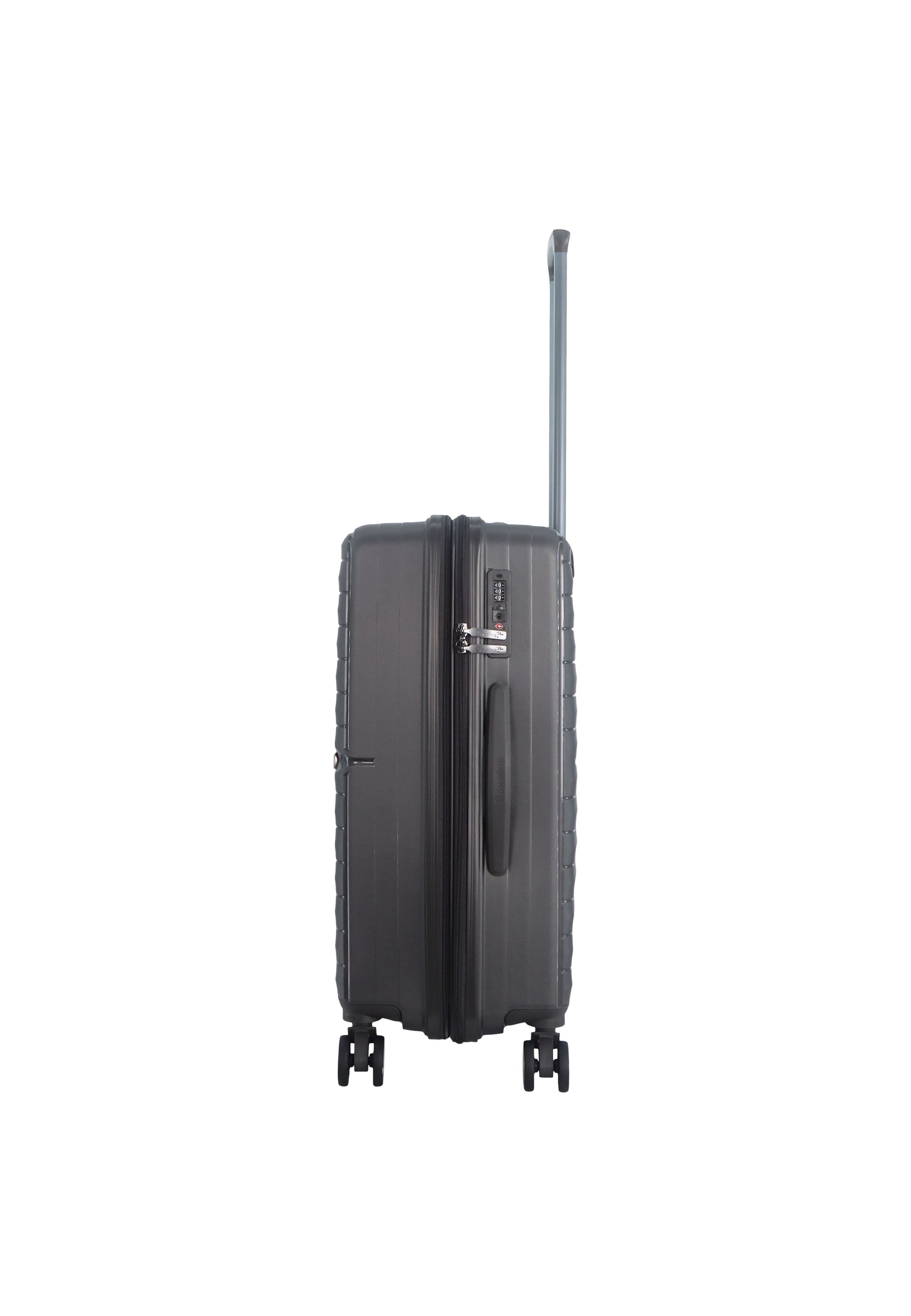 Saxaoline Blue Resort Hartschalenkoffer / Trolley / Reiskoffer - (Medium) Anthrazit