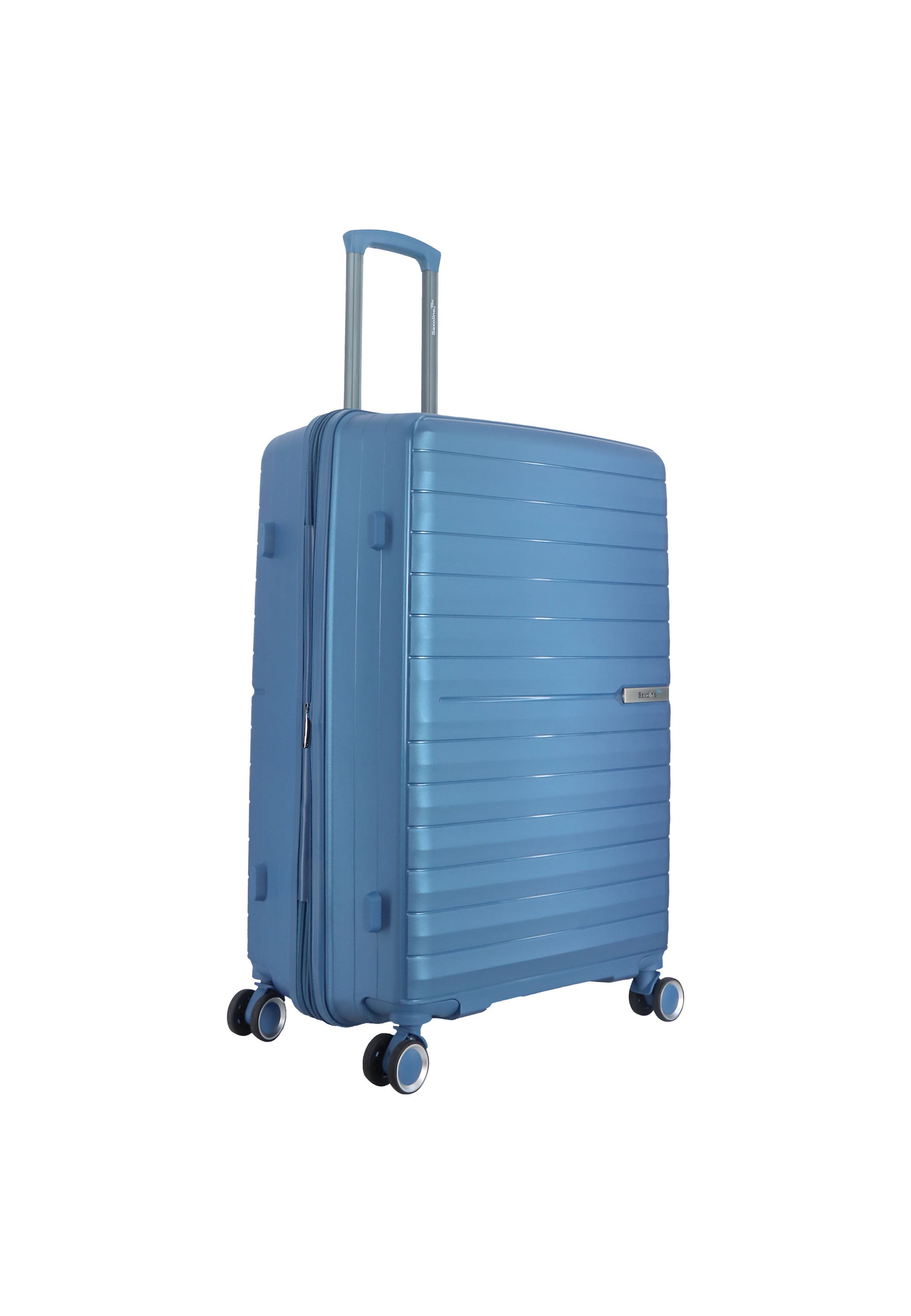 Saxaoline Blue Resort Hartschalenkoffer / Trolley / Reiskoffer - (Large) Blau