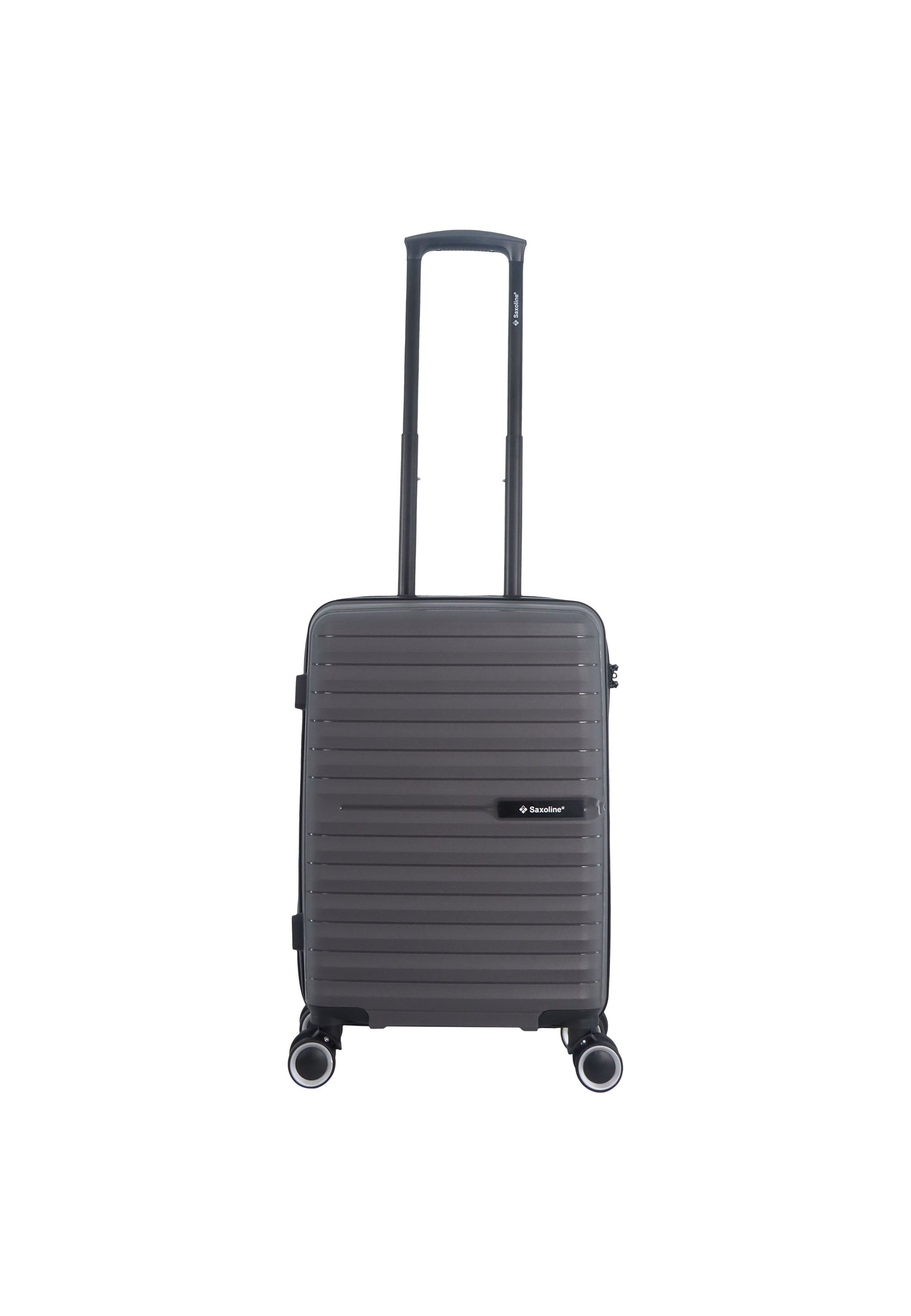 Saxoline Fiesta Hartschalenkoffer set / Trolley set / Reiskoffer set - (S/M/L) Grau