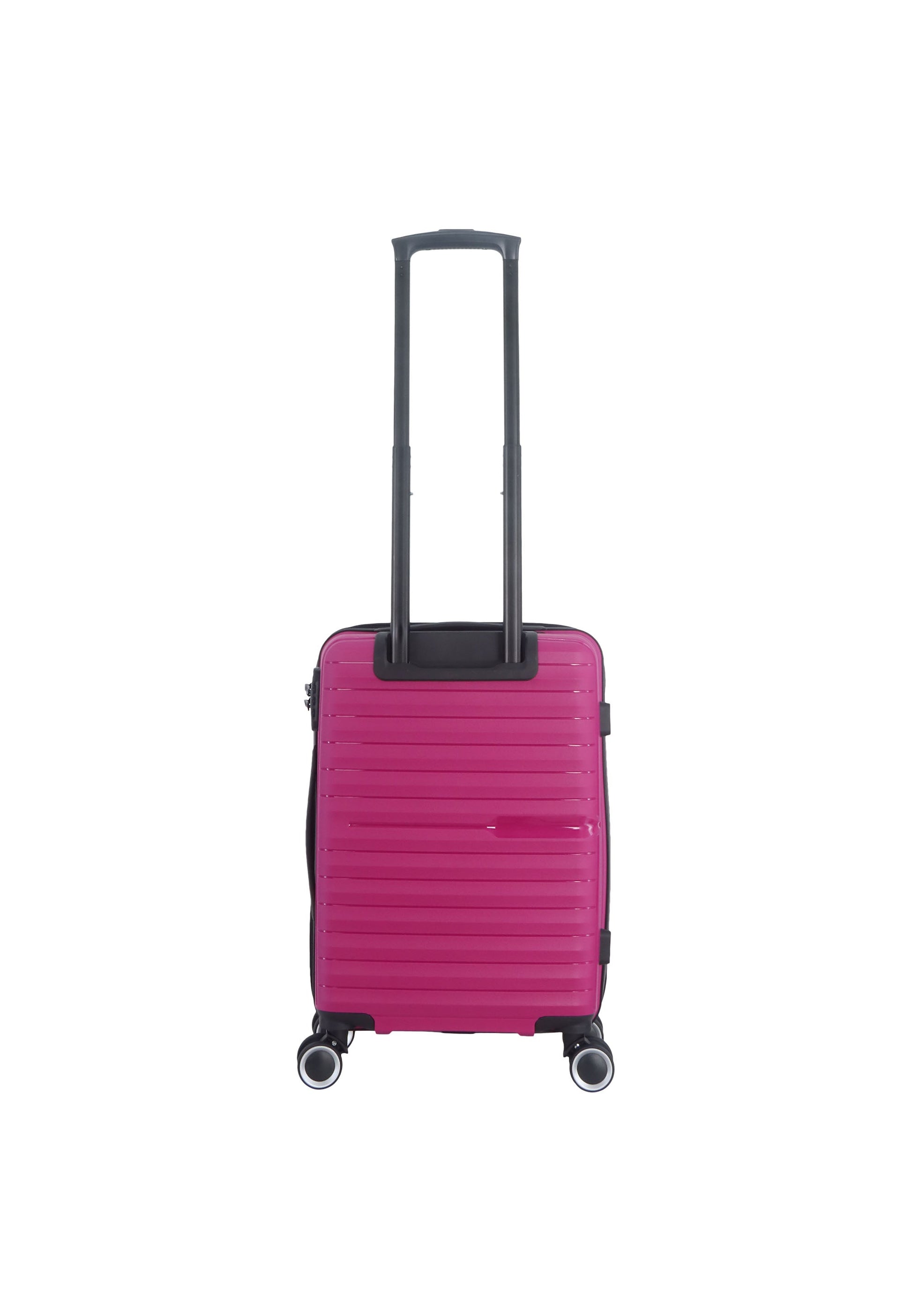 Hartschalenkoffer aus Polypropylen von Saxoline – Größe S für Handgepäck Farbe Fuchsia