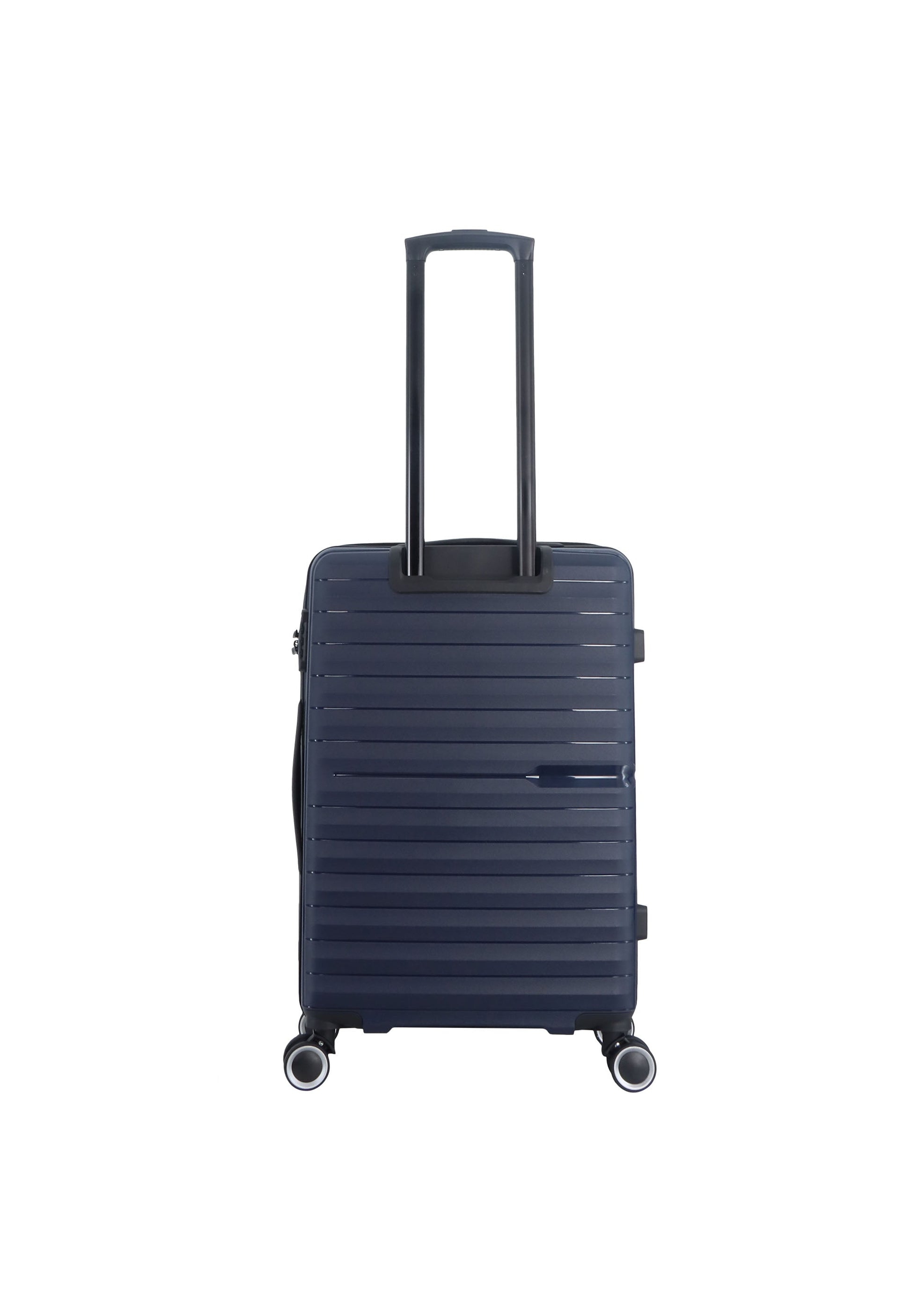 Reisekoffer aus Polypropylen von Saxoline – Größe M Farbe Navy