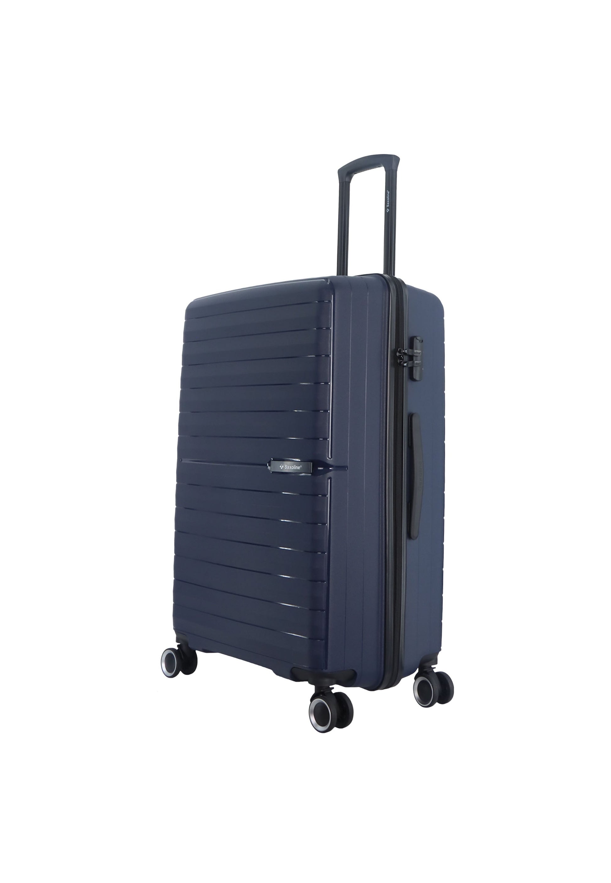 Reisekoffer aus Polypropylen von Saxoline Farbe Navy Gr.L