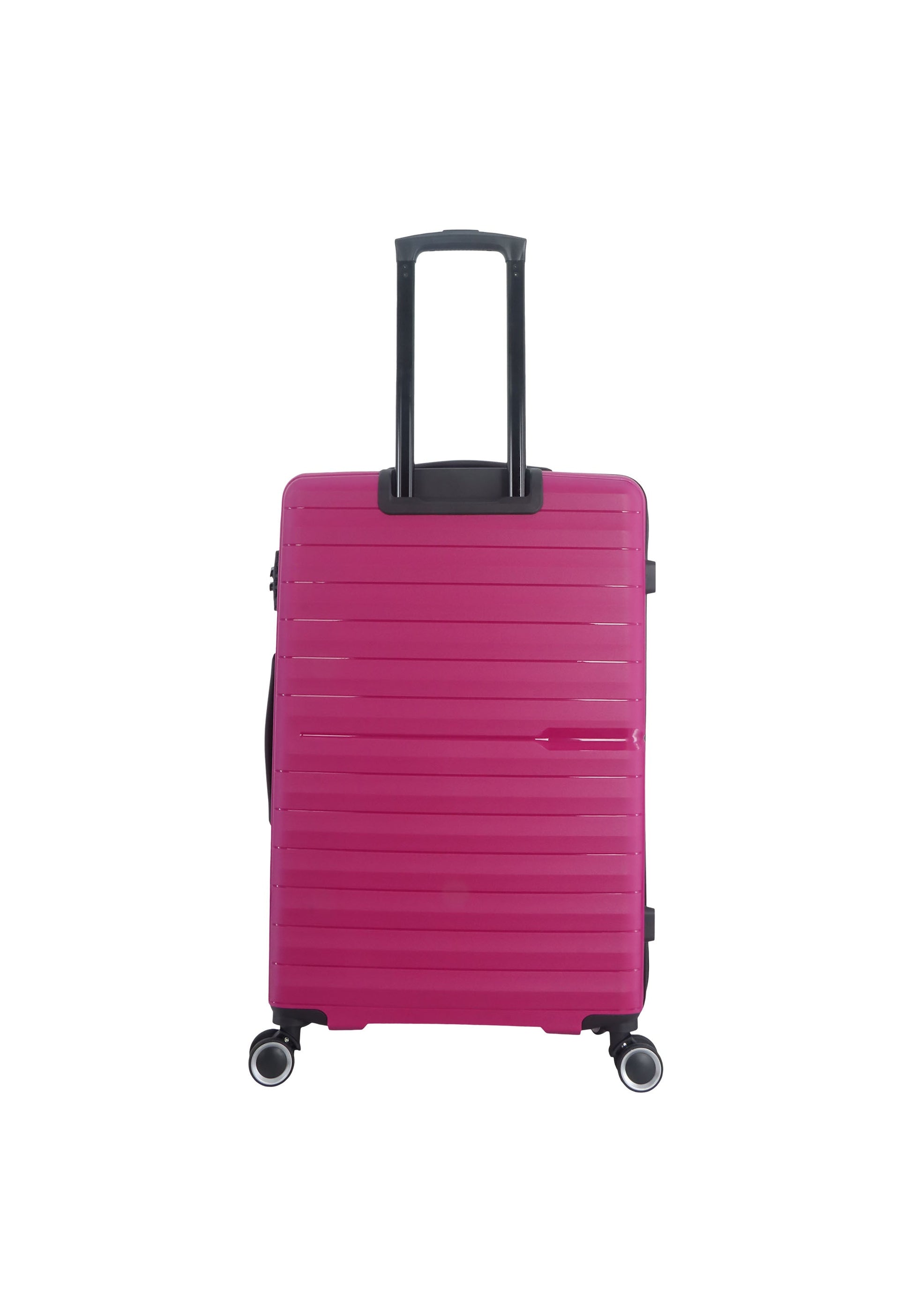 Reisekoffer aus Polypropylen von Saxoline Farbe Fuchsia Gr.L
