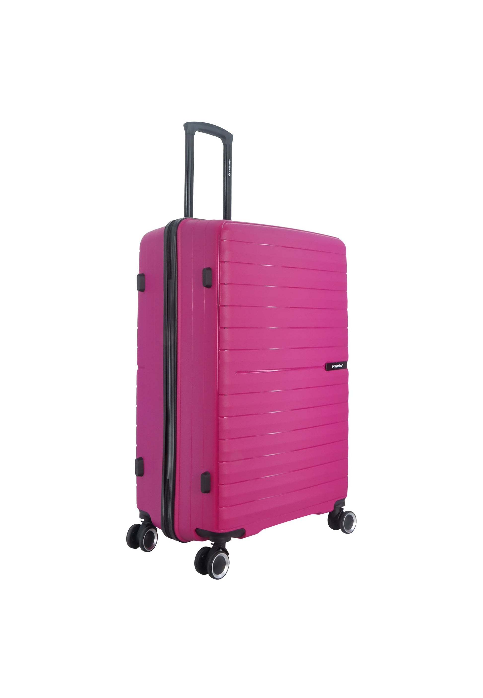 Reisekoffer aus Polypropylen von Saxoline Farbe Fuchsia Gr.L