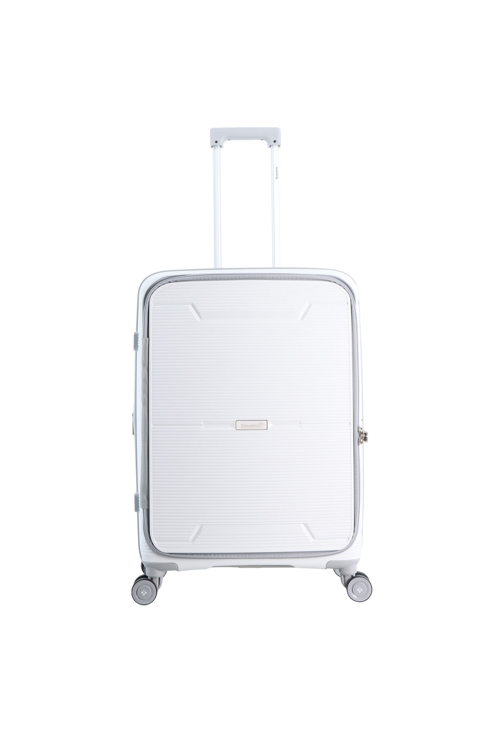 Saxoline Blue Boho Hartschalenkoffer / Trolley / Reisekoffer Weiß