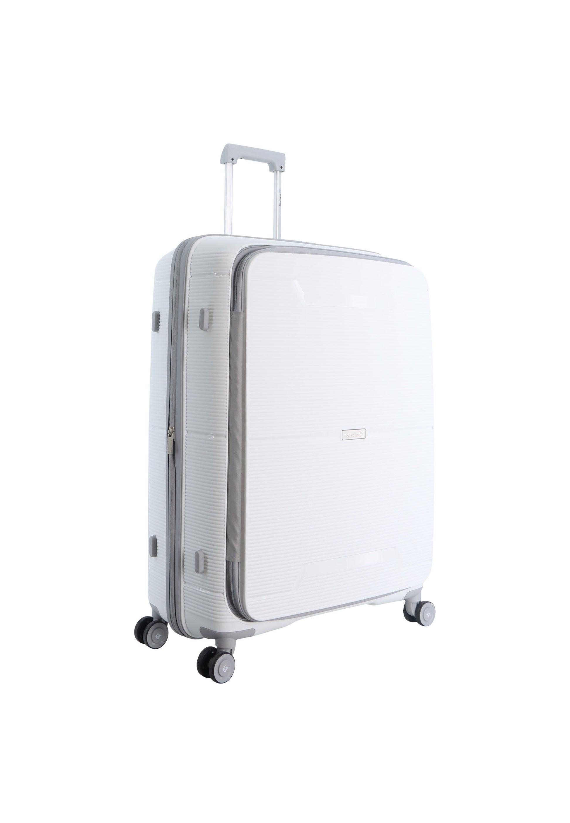 Saxoline Blue Boho Hartschalenkoffer / Trolley / Reisekoffer Weiß