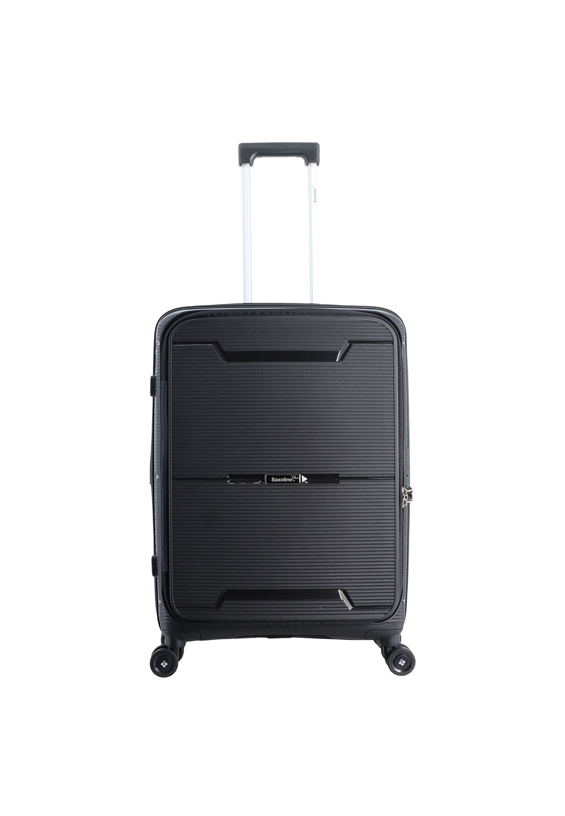 Saxoline Blue Boho Hartschalenkoffer / Trolley / Reisekoffer Schwarz