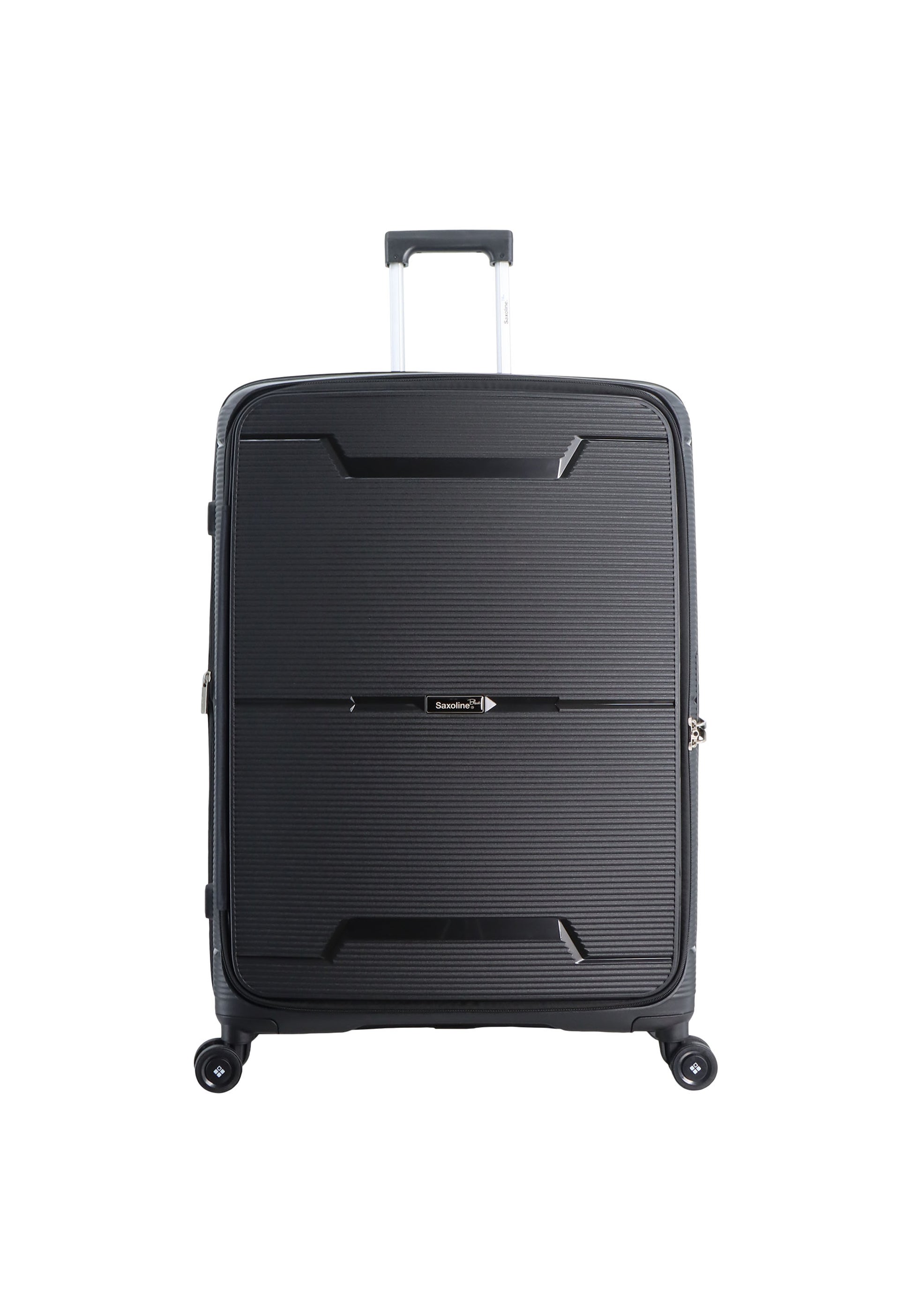 Saxoline Blue Boho Hartschalenkoffer / Trolley / Reisekoffer Schwarz