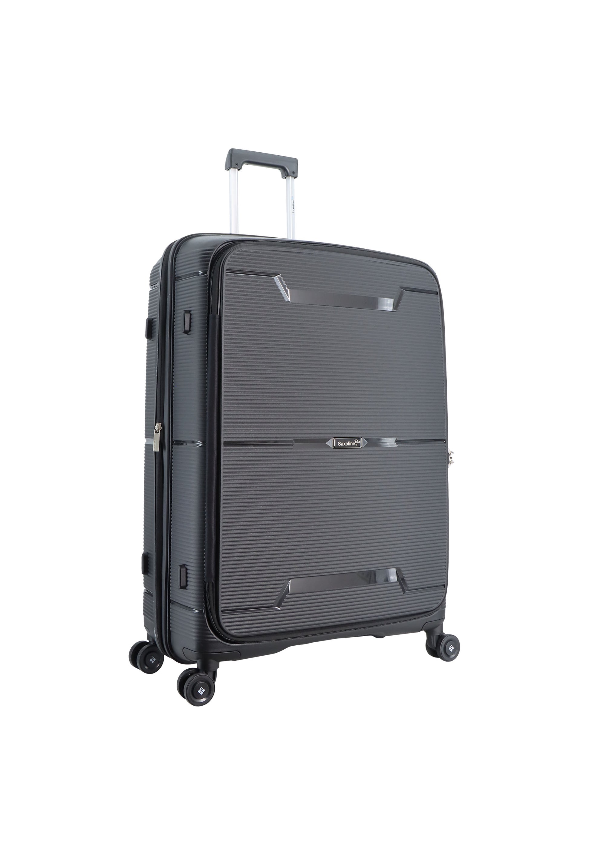 Saxoline Blue Boho Hartschalenkoffer / Trolley / Reisekoffer Schwarz