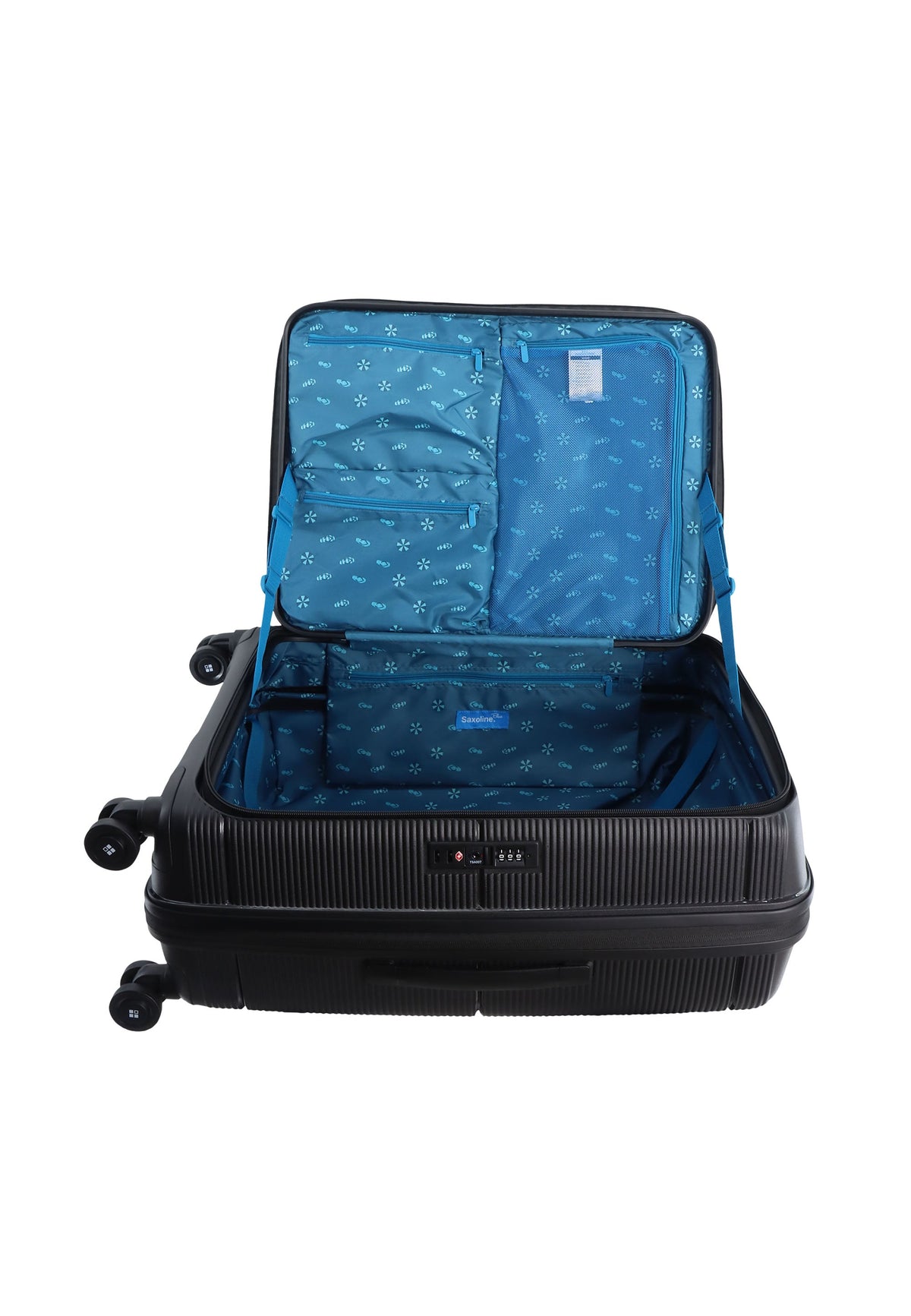 Saxoline Blue Boho Hartschalenkoffer - (Medium) - Schwarz – Produktansicht 8