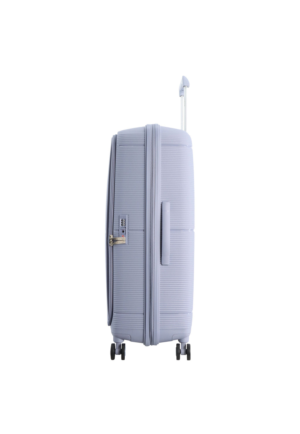 Saxoline Blue Boho Hartschalen-Kofferset / Trolley-Set / Reisekoffer-Set - (S/M/L) - Lila – Produktansicht 5