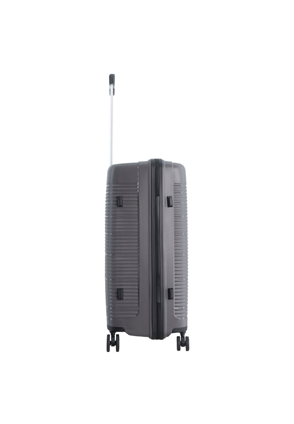 Saxoline Blue Overly Trunk Hartschalenkoffer / Trolley / Reisekoffer Silber