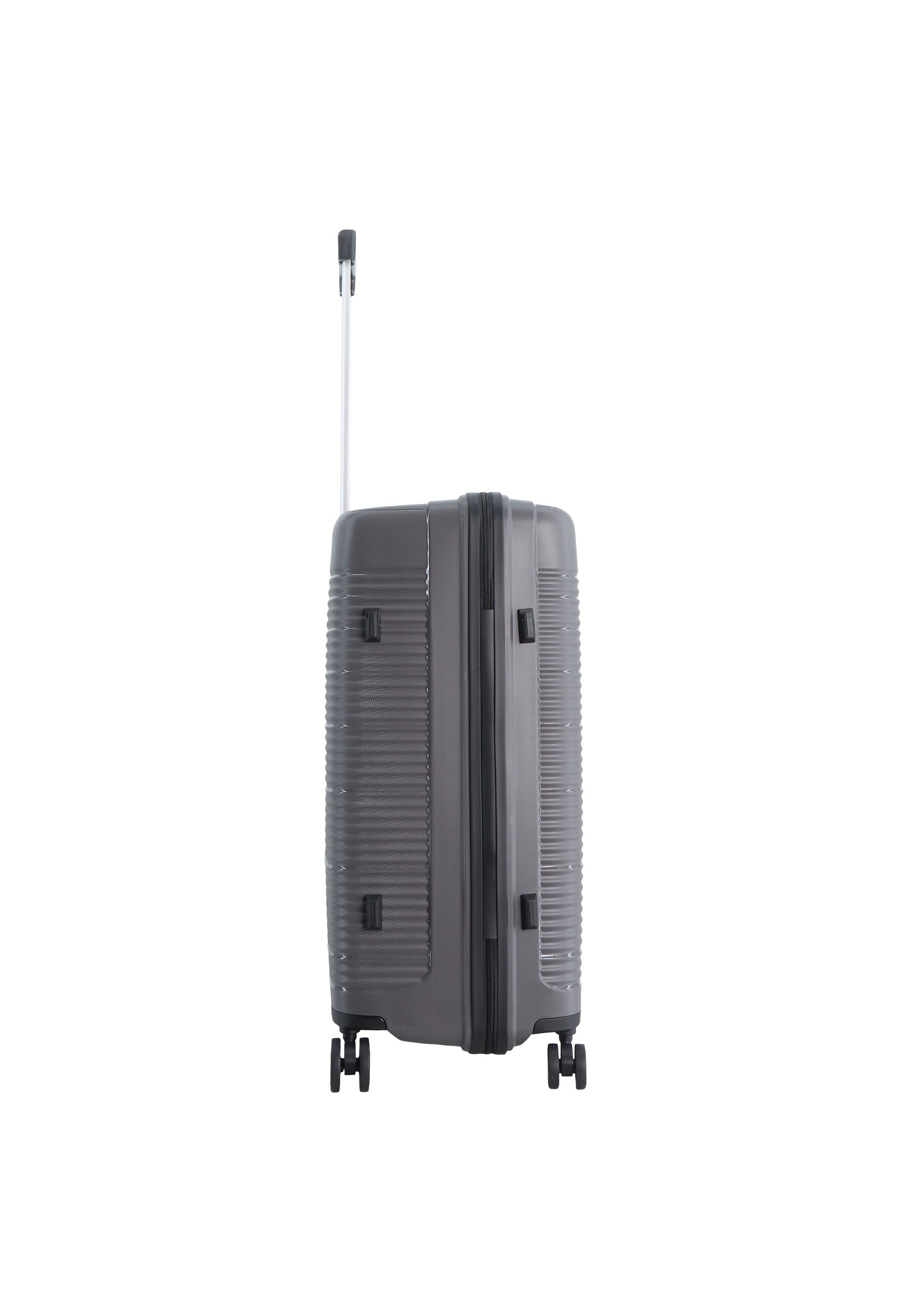 Saxoline Blue Overly Trunk Hartschalenkoffer / Trolley / Reisekoffer Silber
