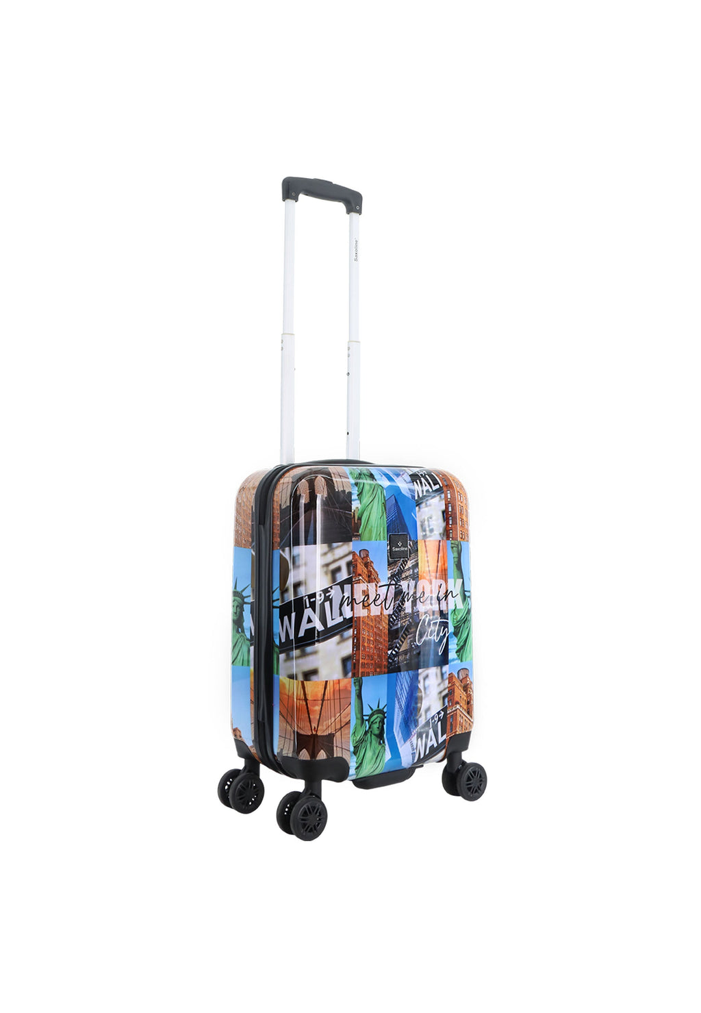 Saxoline - The Big Apple | Hartschalen-Handgepäckkoffer - (Small) Bedruckt – Produktansicht 6