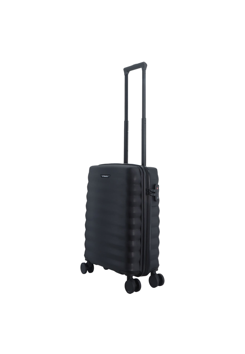 Saxoline Flow Handgepäck Hartschalenkoffer / Trolley / Reiskoffer - (Small) Schwarz