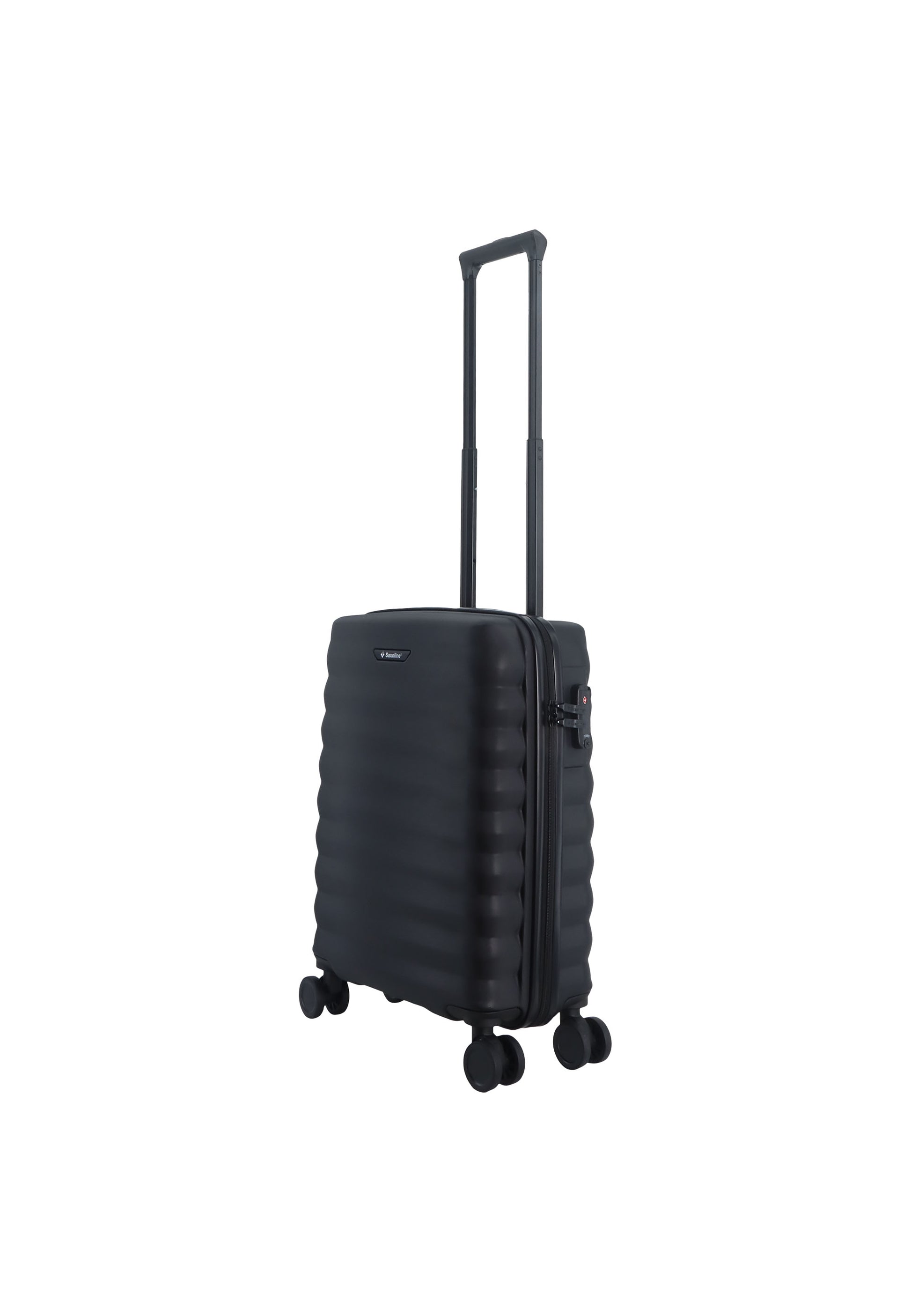 Saxoline Flow Handgepäck Hartschalenkoffer / Trolley / Reiskoffer - (Small) Schwarz