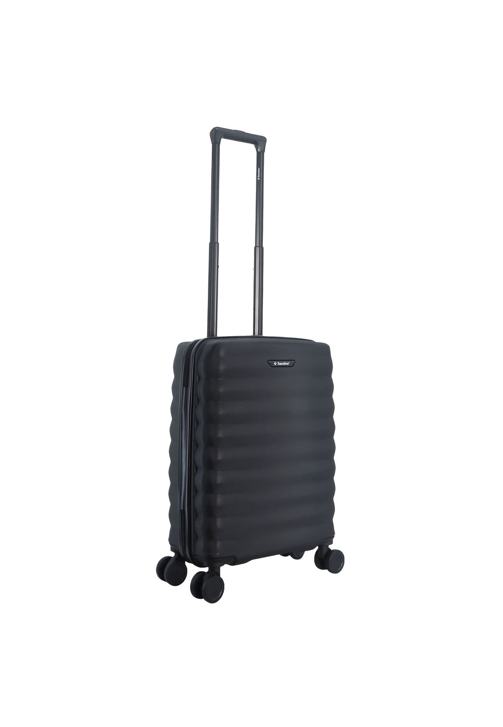 Saxoline Flow Handgepäck Hartschalenkoffer / Trolley / Reiskoffer - (Small) Schwarz