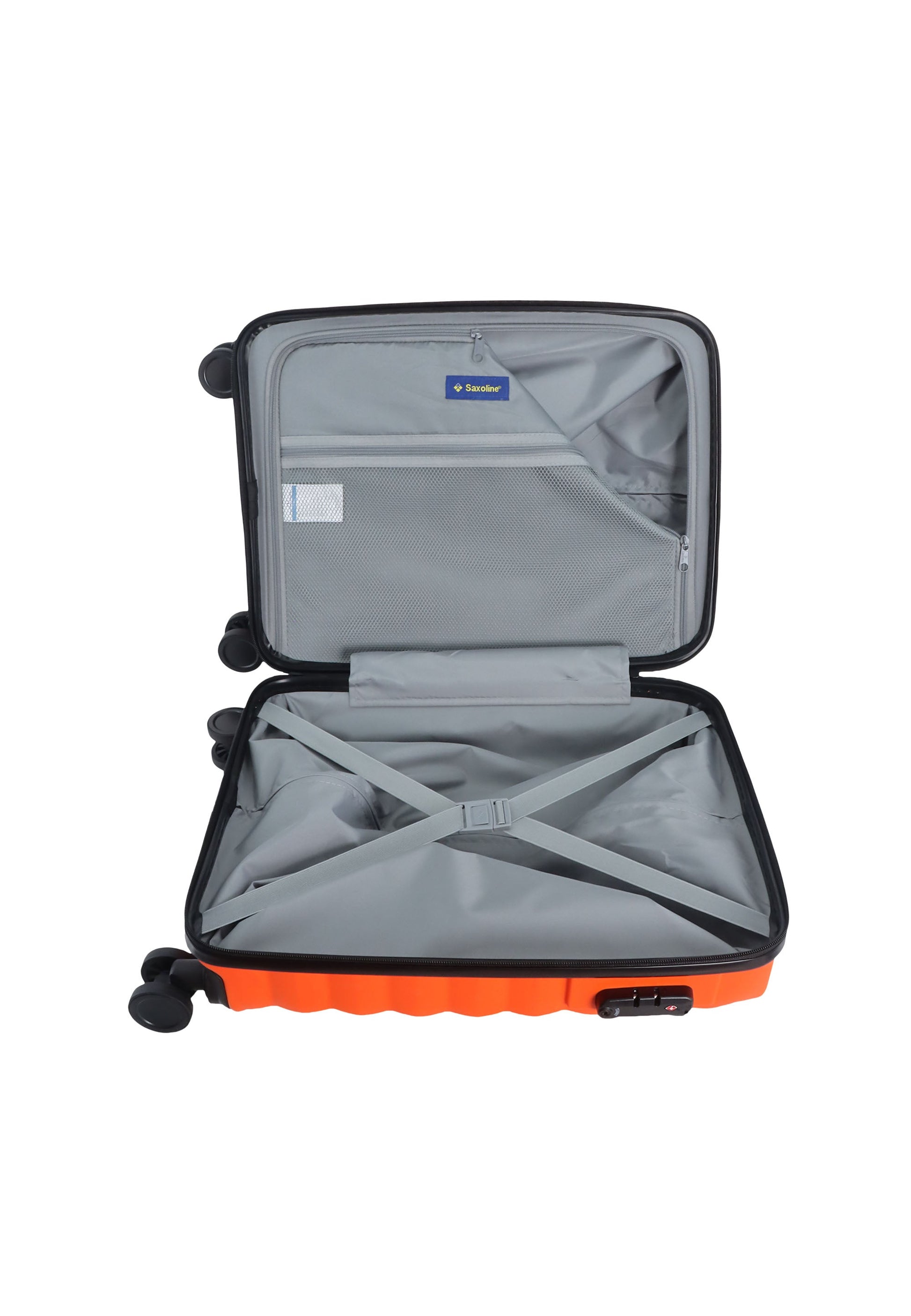 Saxoline Flow Handgepäck Hartschalenkoffer / Trolley / Reiskoffer - (Small) Orange