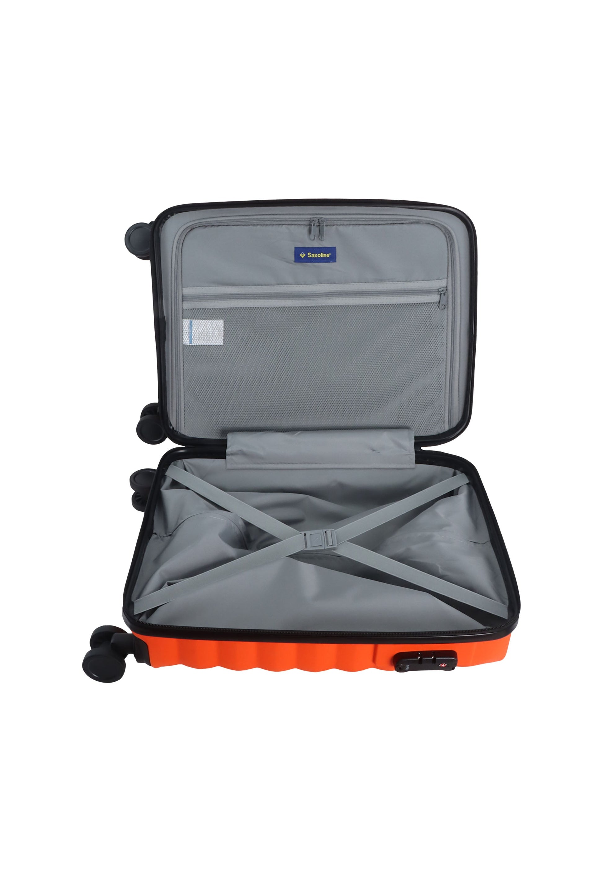 Saxoline Flow Handgepäck Hartschalenkoffer / Trolley / Reiskoffer - (Small) Orange