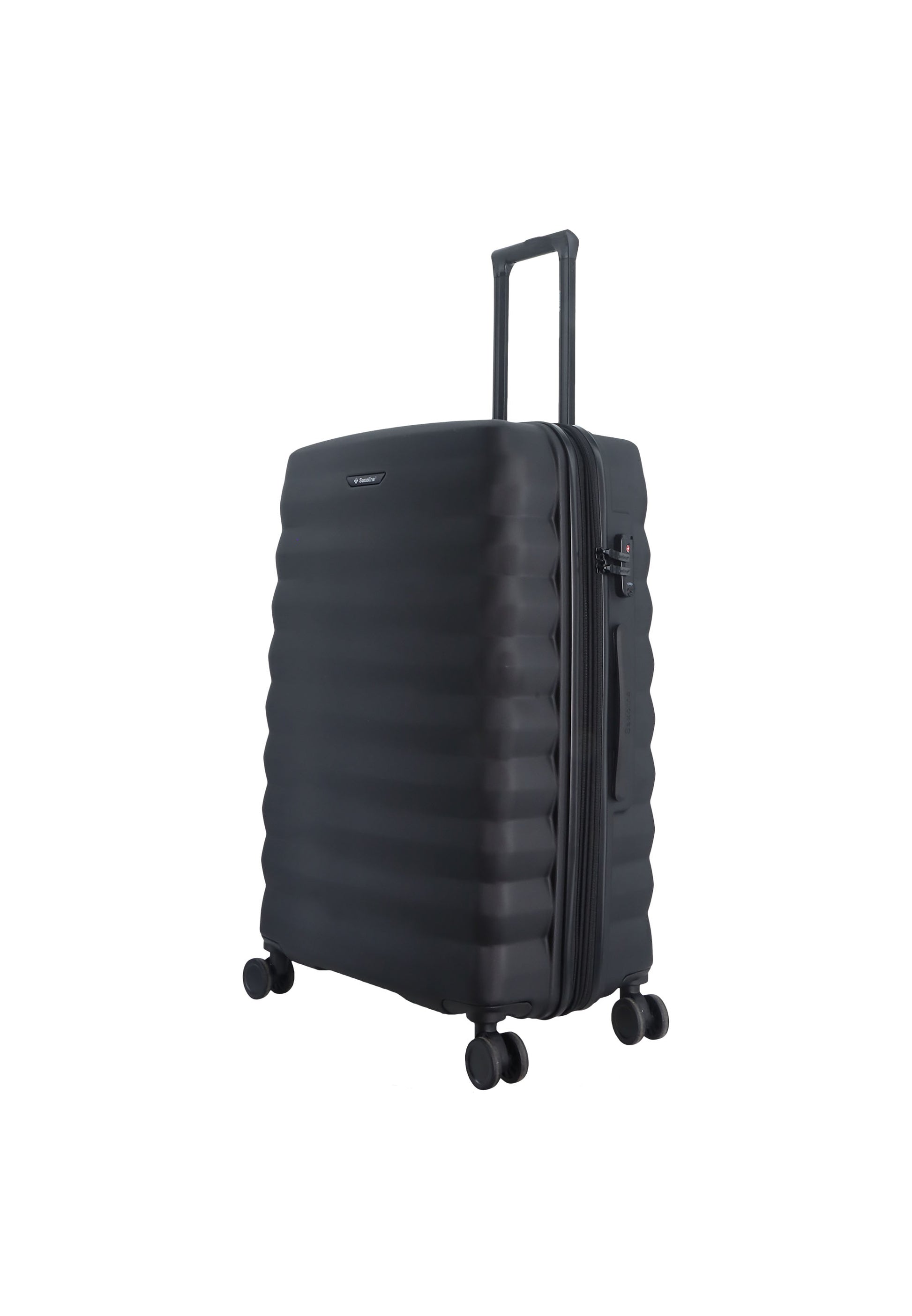 Saxoline Flow Hartschalenkoffer / Trolley / Reiskoffer - (Medium) Schwarz
