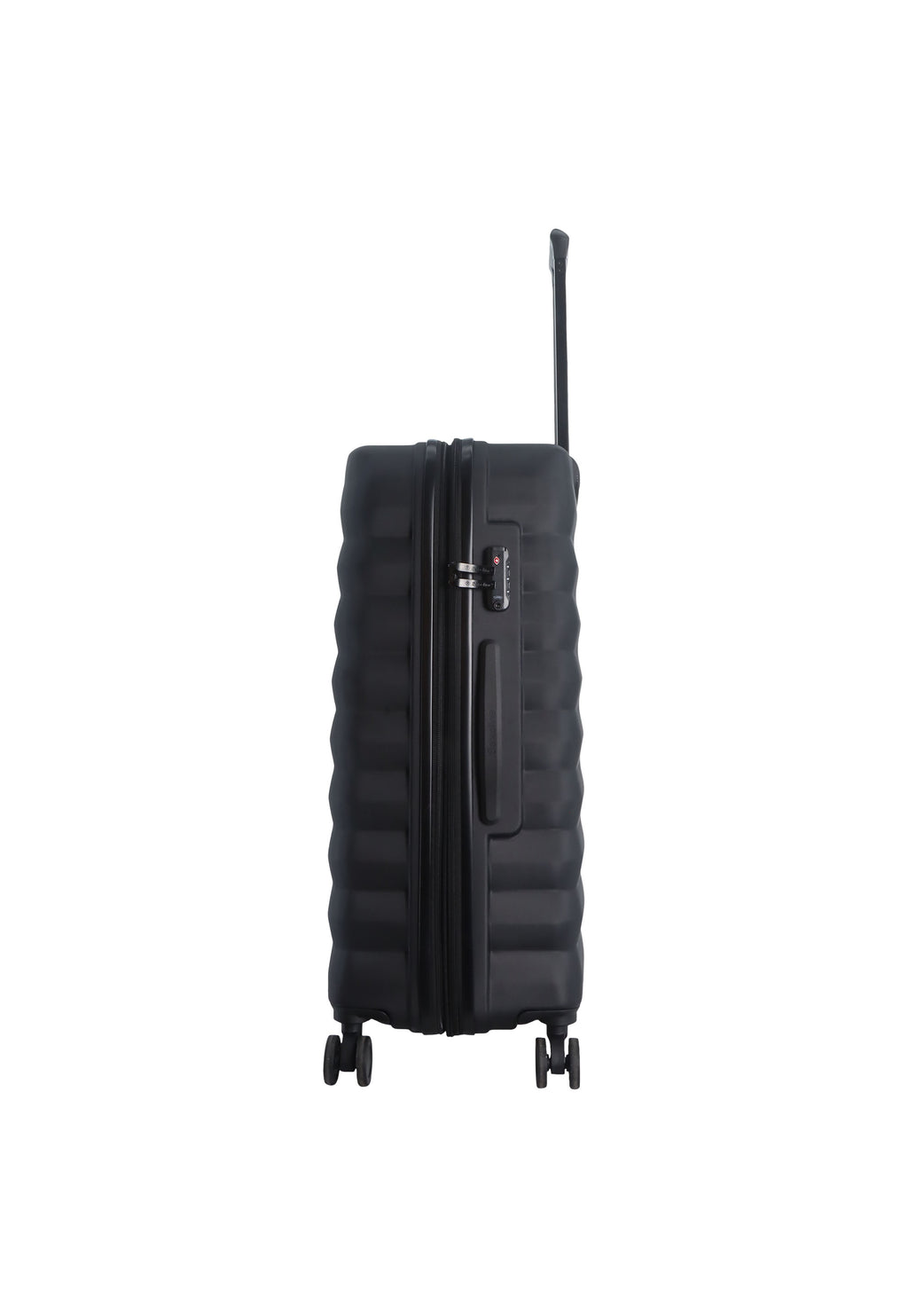 Saxoline Flow Hartschalenkoffer / Trolley / Reiskoffer - (Medium) Schwarz