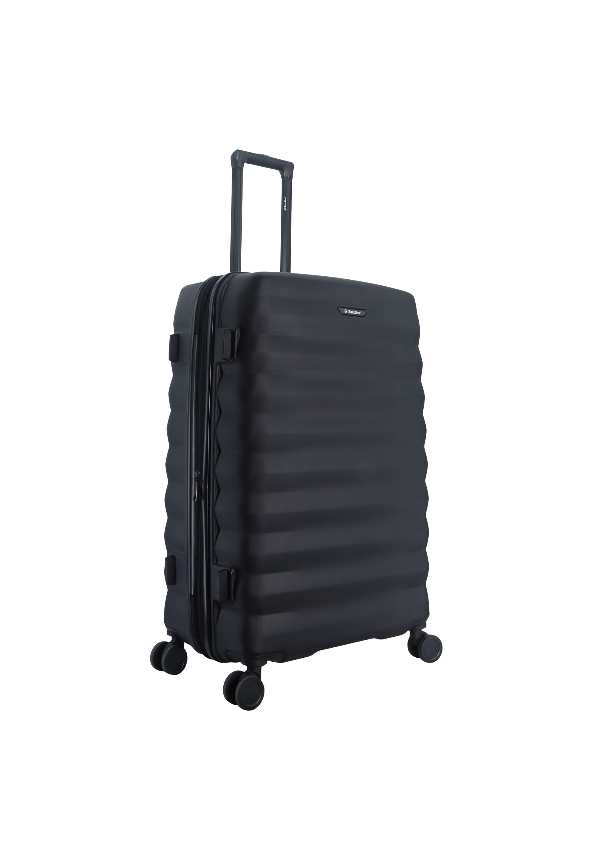 Saxoline Flow Hartschalenkoffer / Trolley / Reiskoffer - (Medium) Schwarz