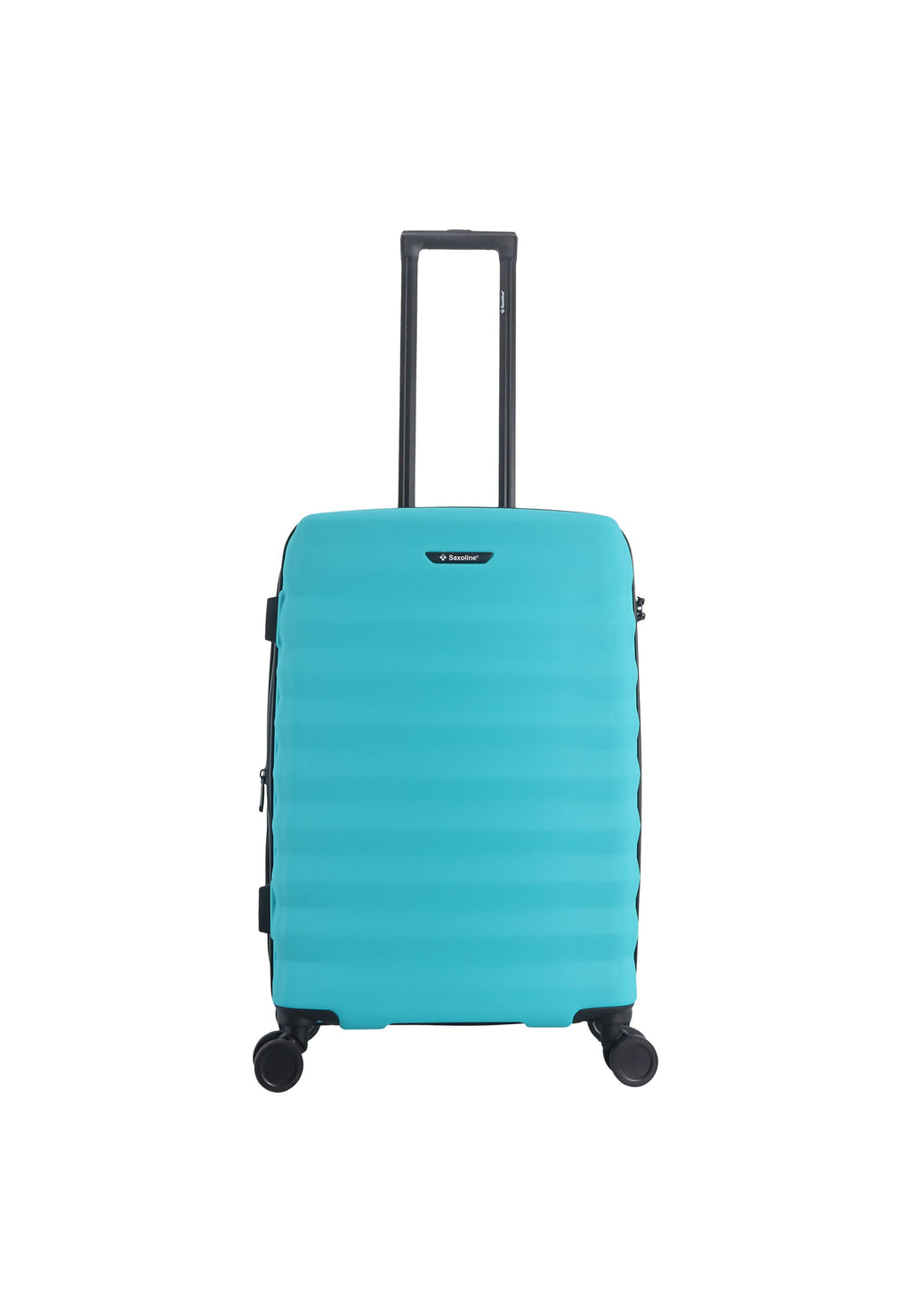 Saxoline Flow Hartschalenkoffer / Trolley / Reiskoffer - (Medium) Türkis