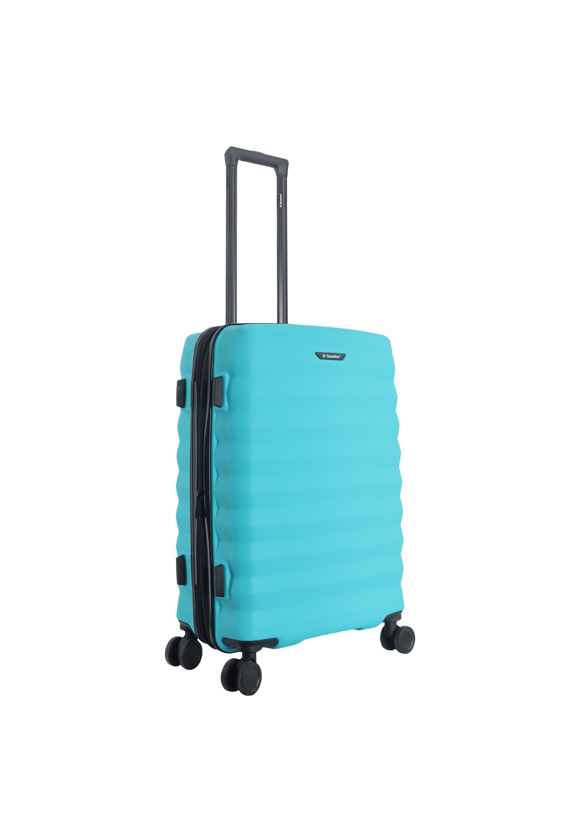 Saxoline Flow Hartschalenkoffer / Trolley / Reiskoffer - (Medium) Türkis
