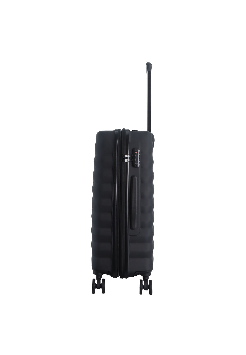 Saxoline Flow Hartschalenkoffer / Trolley / Reiskoffer - (Large) Schwarz
