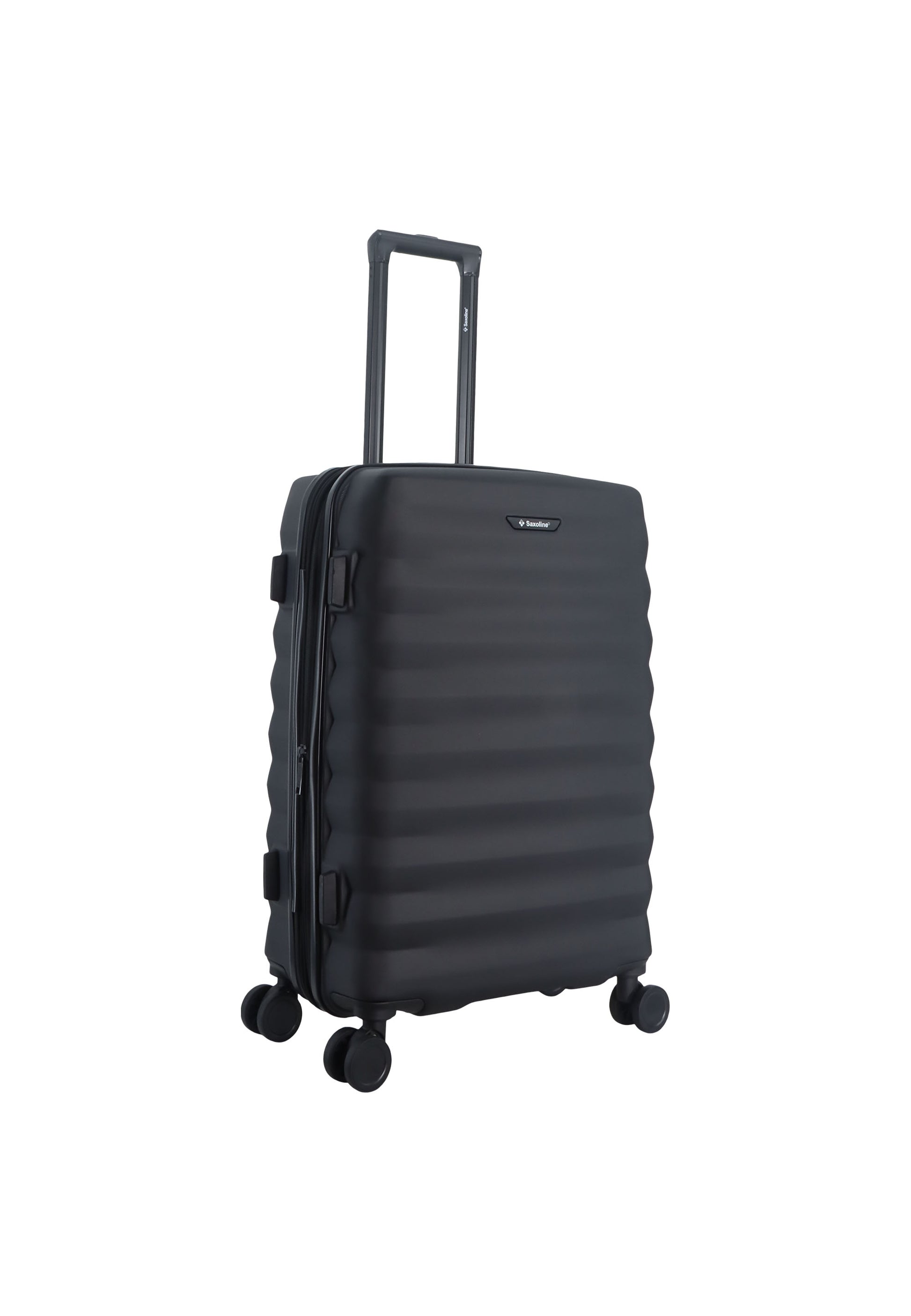 Saxoline Flow Hartschalenkoffer / Trolley / Reiskoffer - (Large) Schwarz